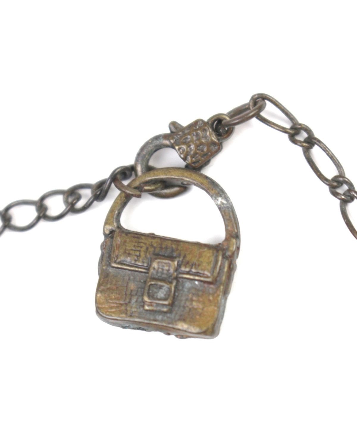 Vintage 1990S JAPANESE MADE BLACKSMITH SOUVENIR BRASS NECKLACE Size ONE SIZE - 5 Thumbnail