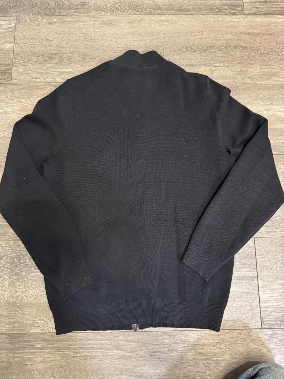 Massimo Dutti Massimo Dutti Sweater Mens Medium Black Full Zip Size US M / EU 48-50 / 2 - 4 Thumbnail