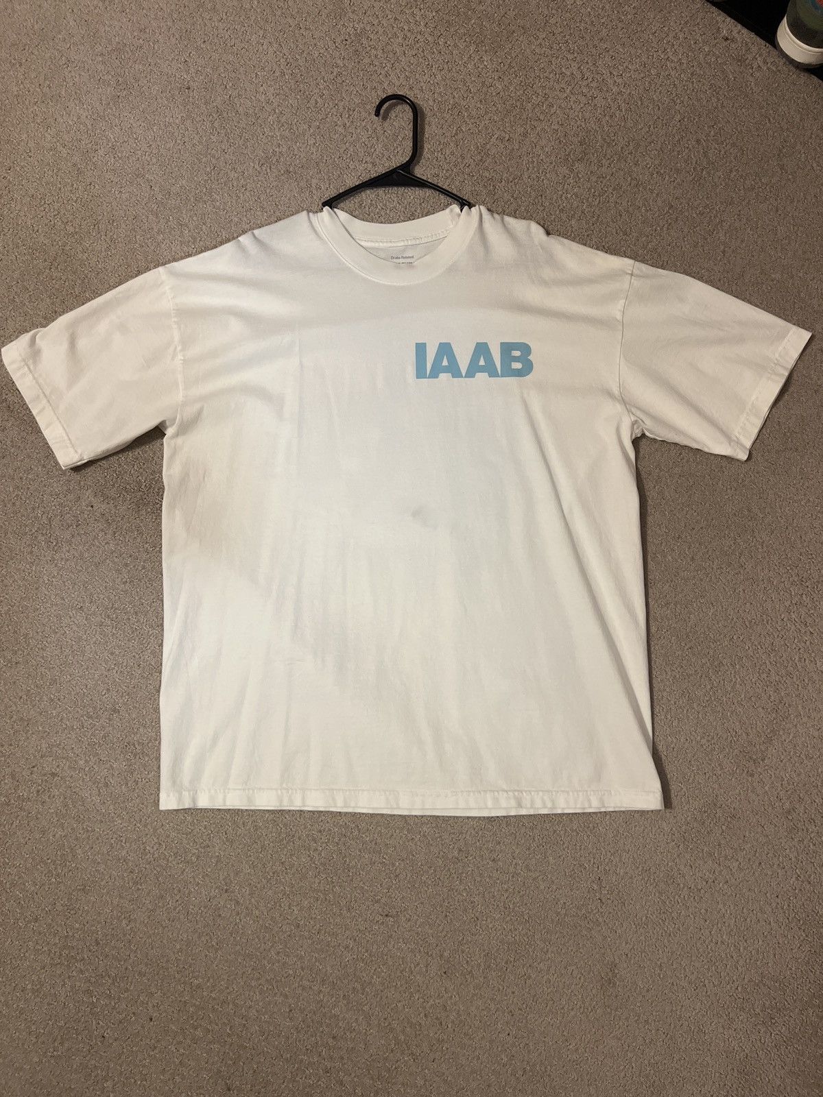 image of Drake x Octobers Very Own Iaab Call Your Mama Tee in White, Men's (Size XL)