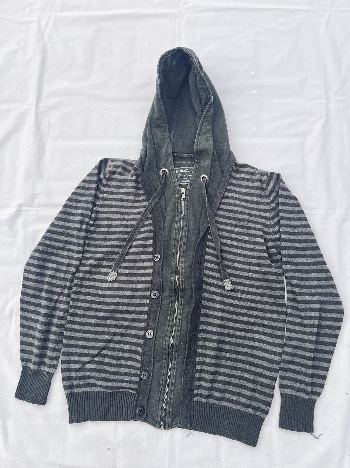 If Six Was Nine Japanese Brand Zipper Double Layer Hoodie Ifsixwasnine Style Size US S / EU 44-46 / 1 - 1 Thumbnail