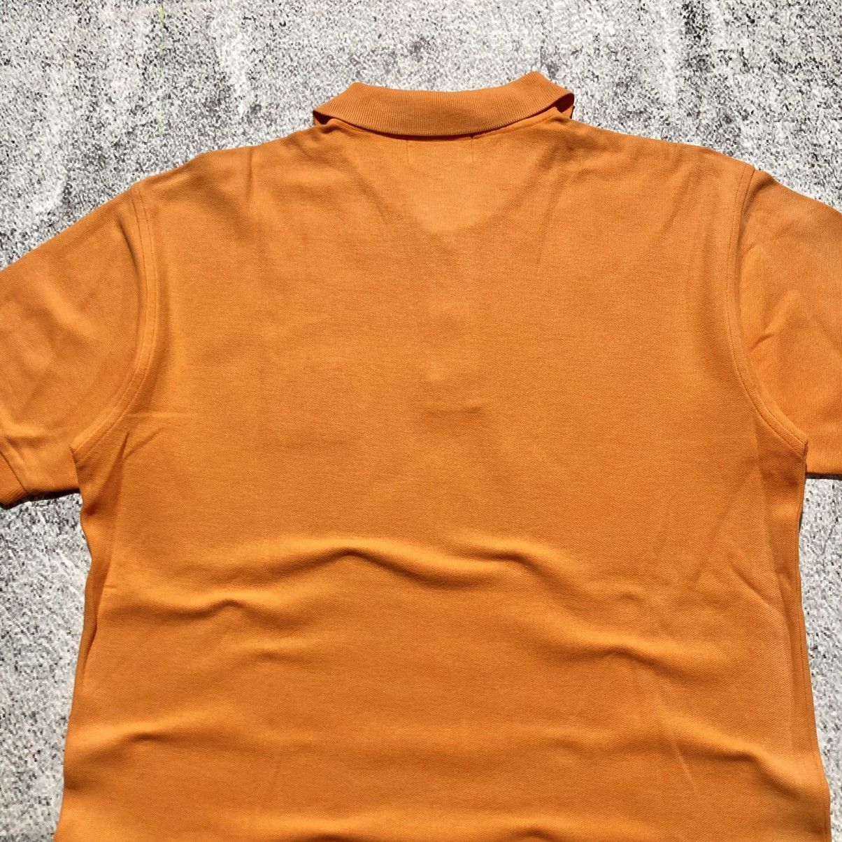Missoni 1990s Vintage Missoni Sport Spellout Logo Polo Tshirt Orange Size US L / EU 52-54 / 3 - 12 Thumbnail