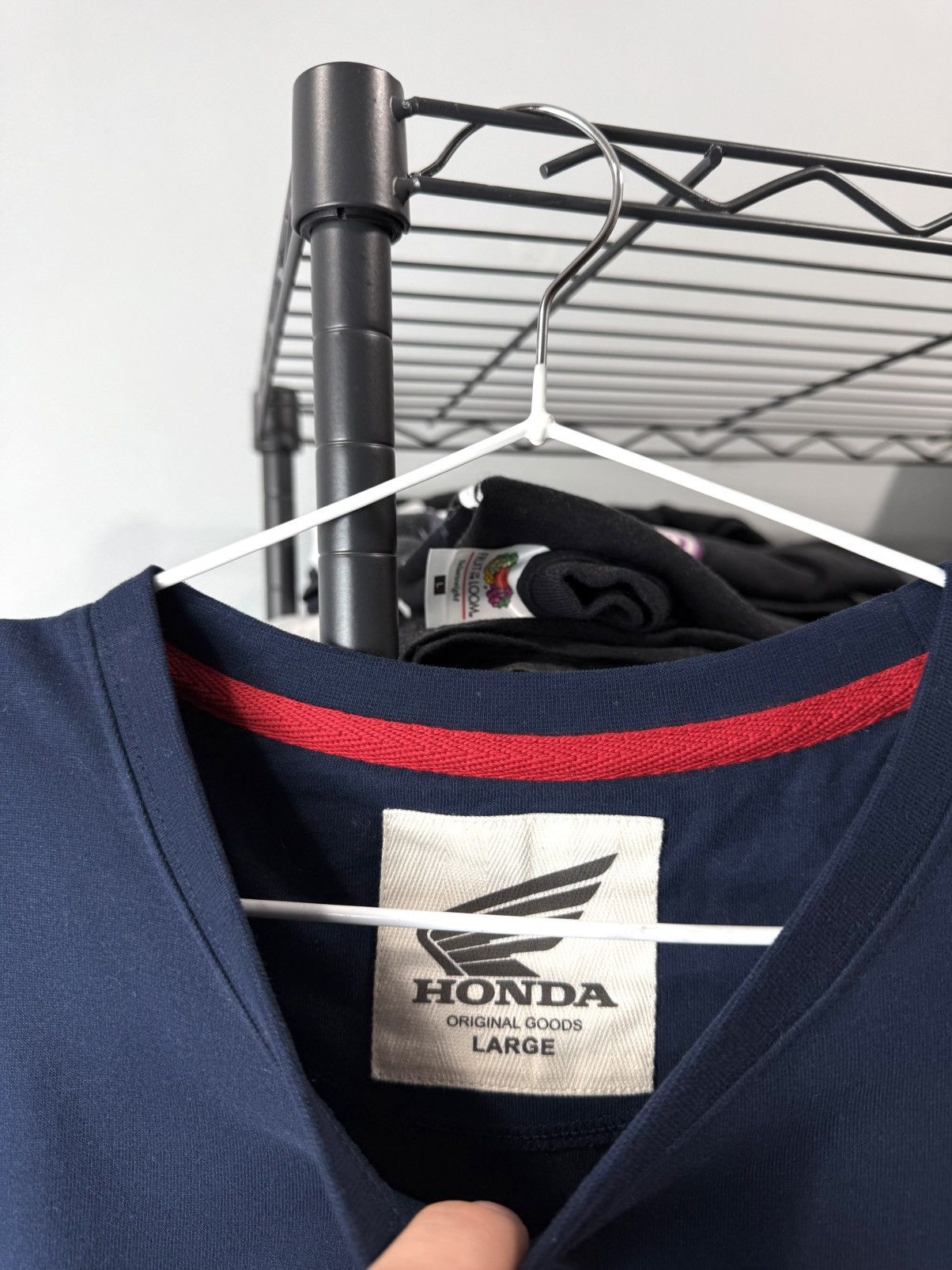 Honda Vintage Honda Japan Racing T Shirt Motorcycle Motocross Size US L / EU 52-54 / 3 - 3 Thumbnail