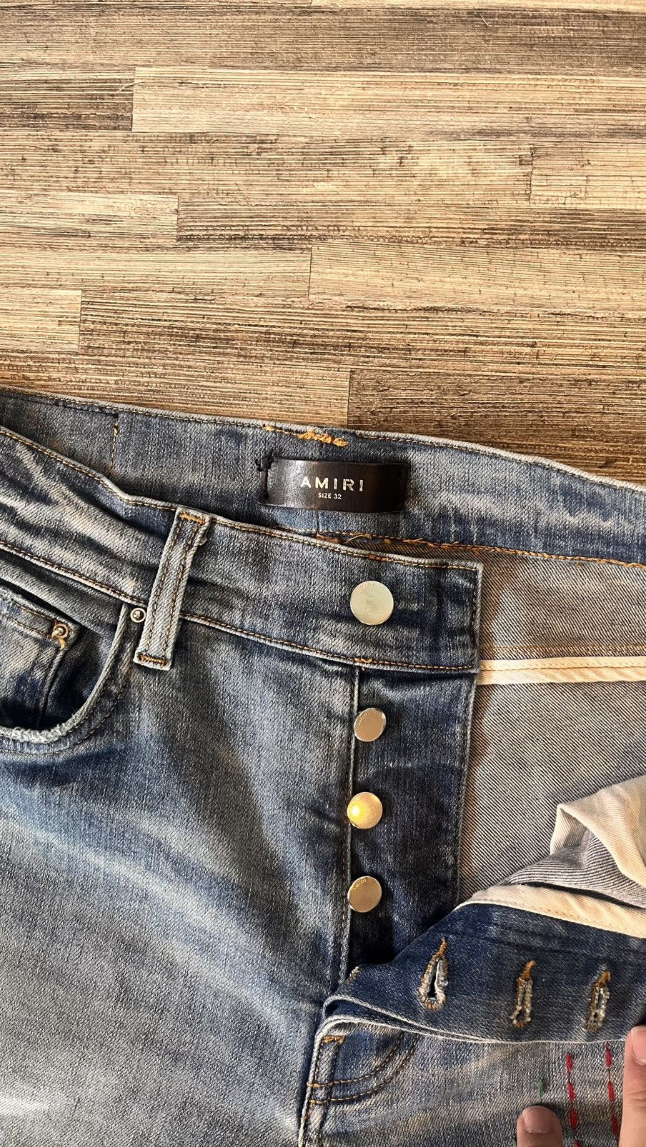 Amiri AMIRI Art Patch Jeans Size US 32 / EU 48 - 7 Thumbnail