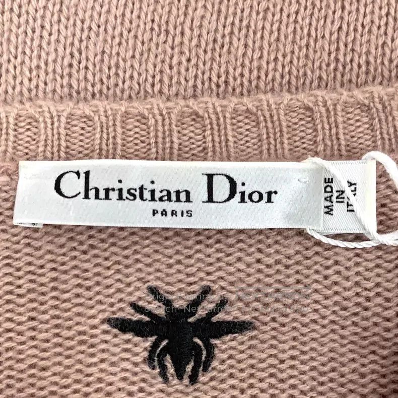 Dior Dior Brown jungle animal inlaid cashmere round-neck long-s Size M / US 6-8 / IT 42-44 - 6 Thumbnail