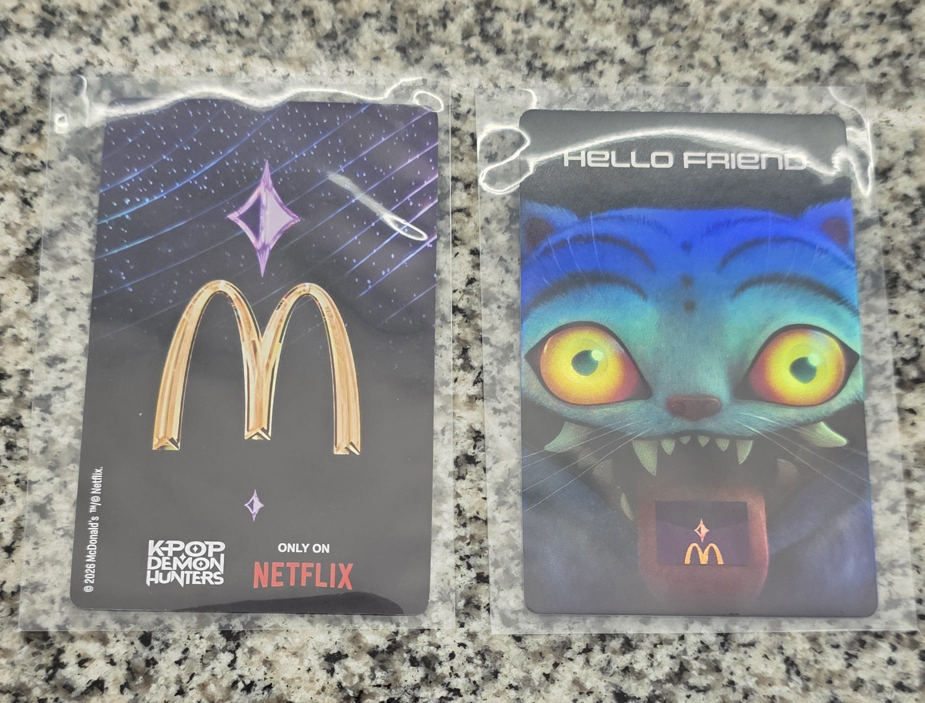 Other New McDonald's Kpop Demon Hunters Mira & Derpy Card 2026 Size ONE SIZE - 2 Thumbnail