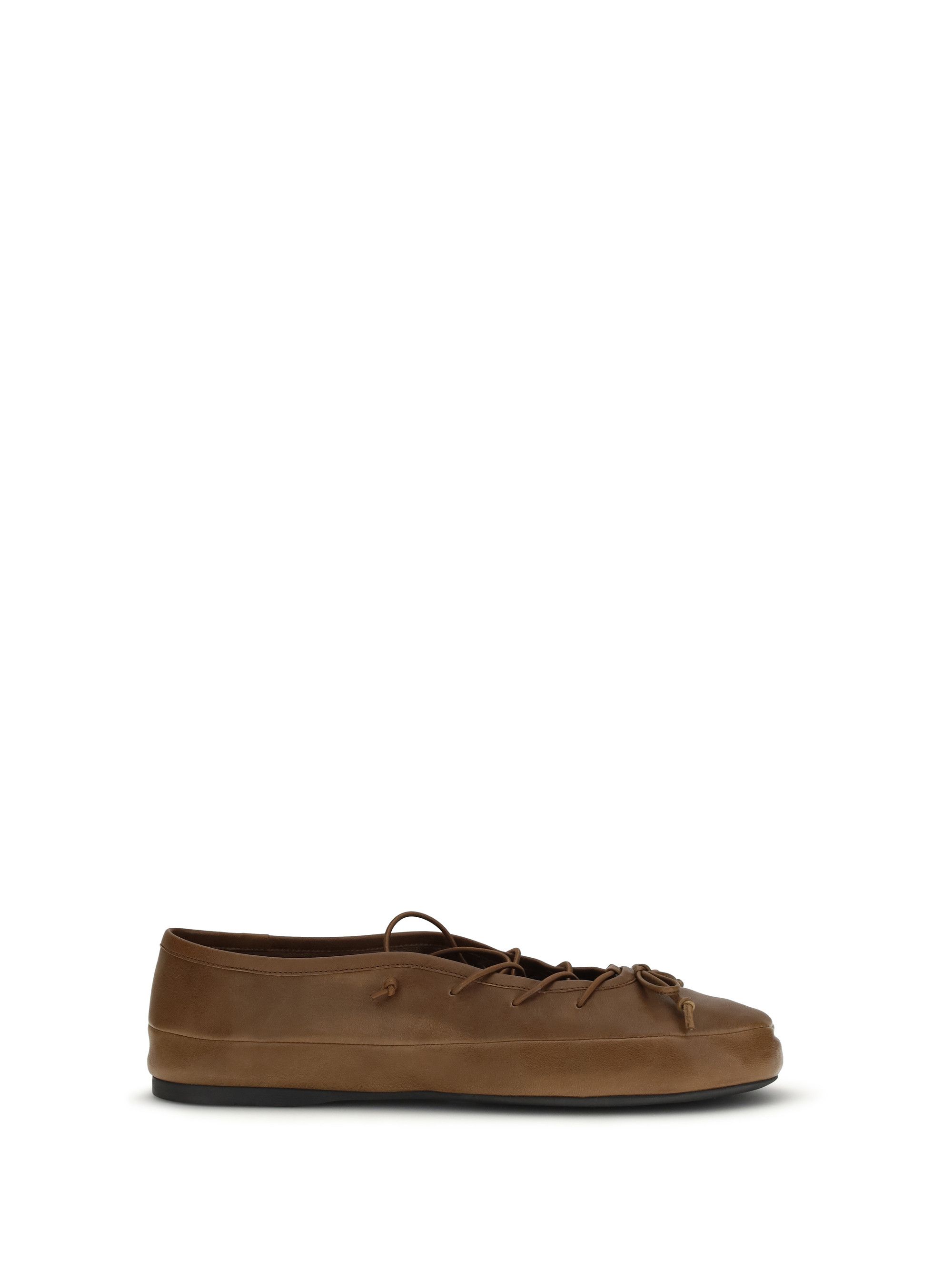 Miu Miu Leather Ballerinas Size US 6.5 / IT 36.5 - 1 Thumbnail