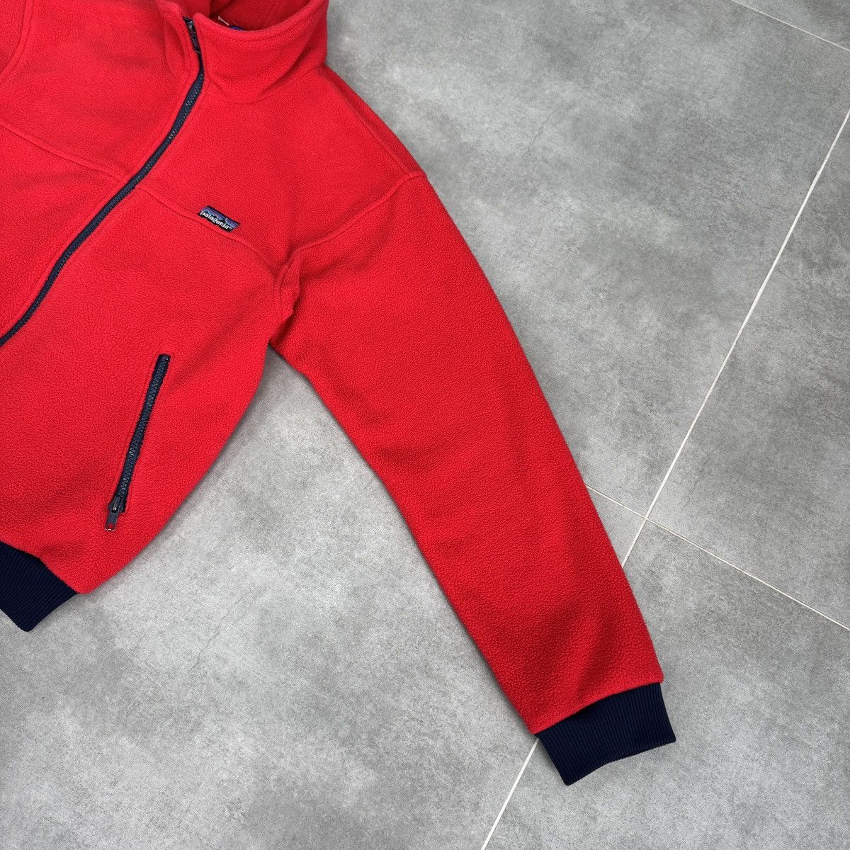 Patagonia Vintage Patagonia Zip Fleece Jacket Red Size S Size US S / EU 44-46 / 1 - 9 Thumbnail