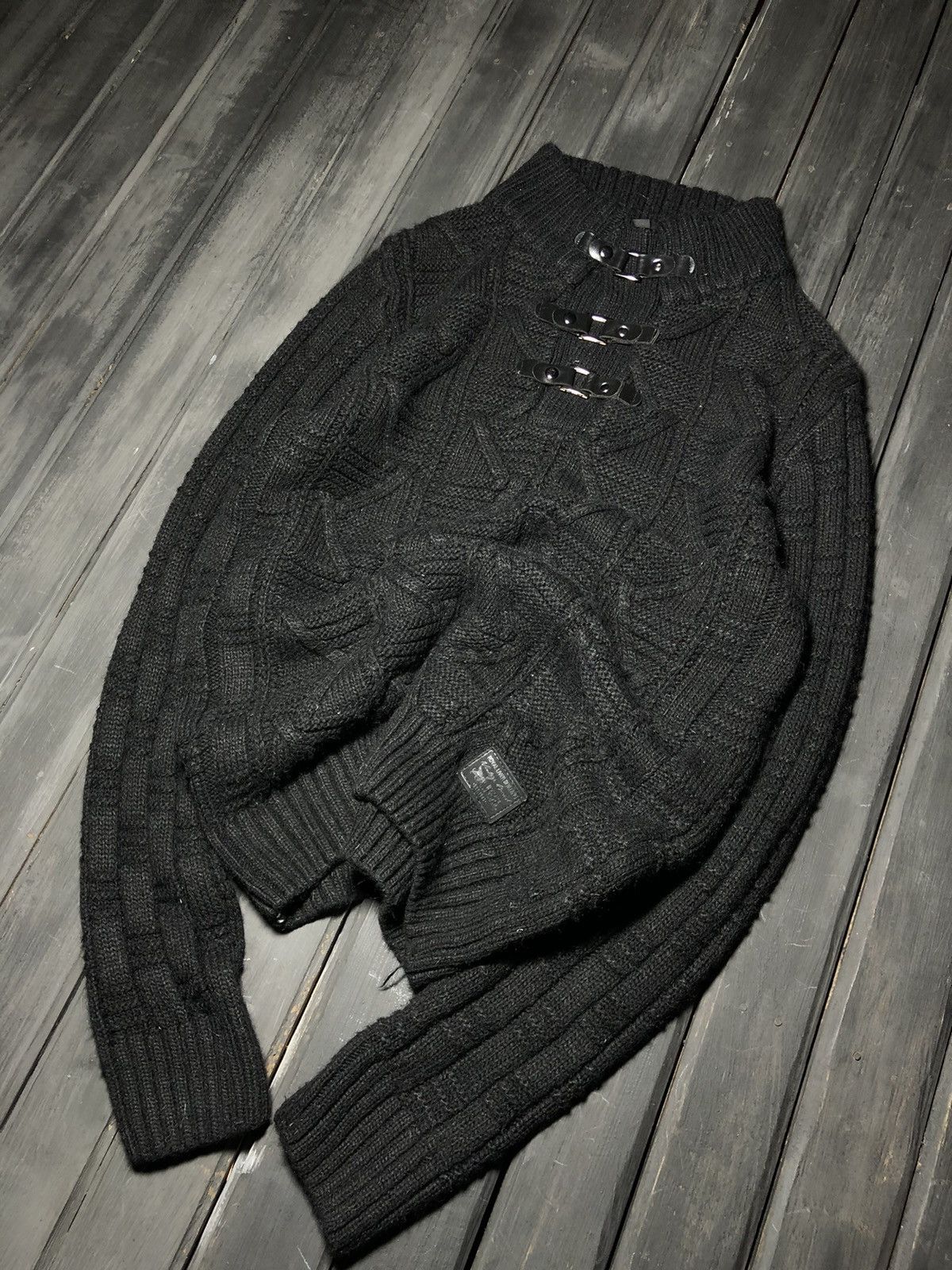 Japanese Brand × Junya Watanabe × Yohji Yamamoto Vintage Streetwear Kapital Style Sweater Zip Hoodie 90s Size US M / EU 48-50 / 2 - 2 Thumbnail
