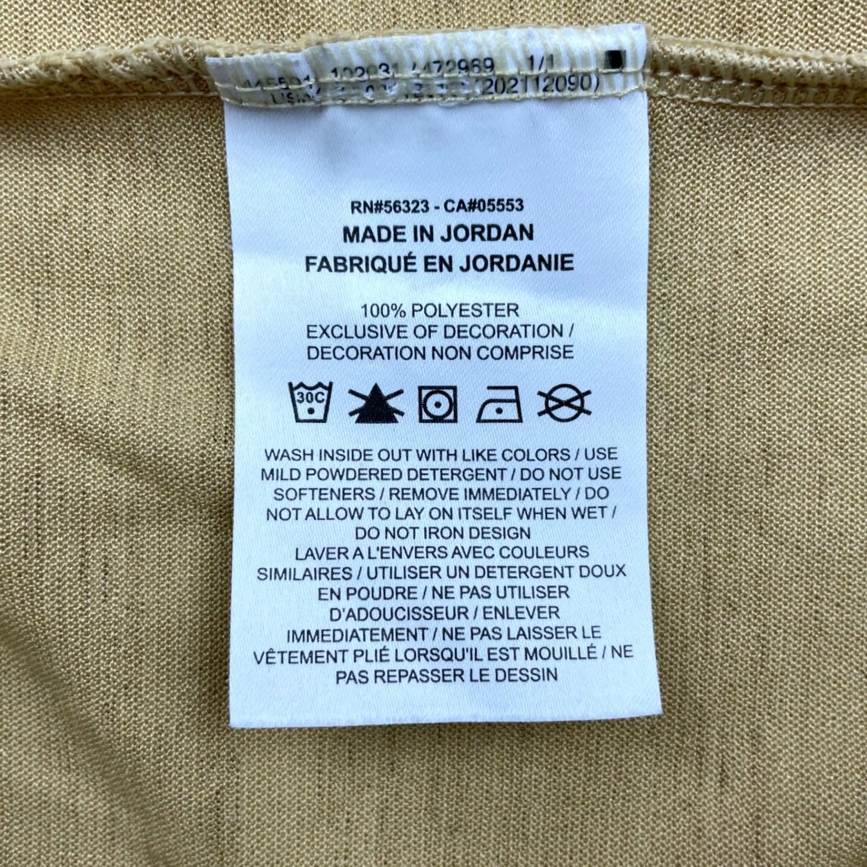 Nike Nike Dri-Fit Running Sport & Sanctuary Club T-Shirt S Mens Short Sleeve Tan Size US S / EU 44-46 / 1 - 7 Thumbnail