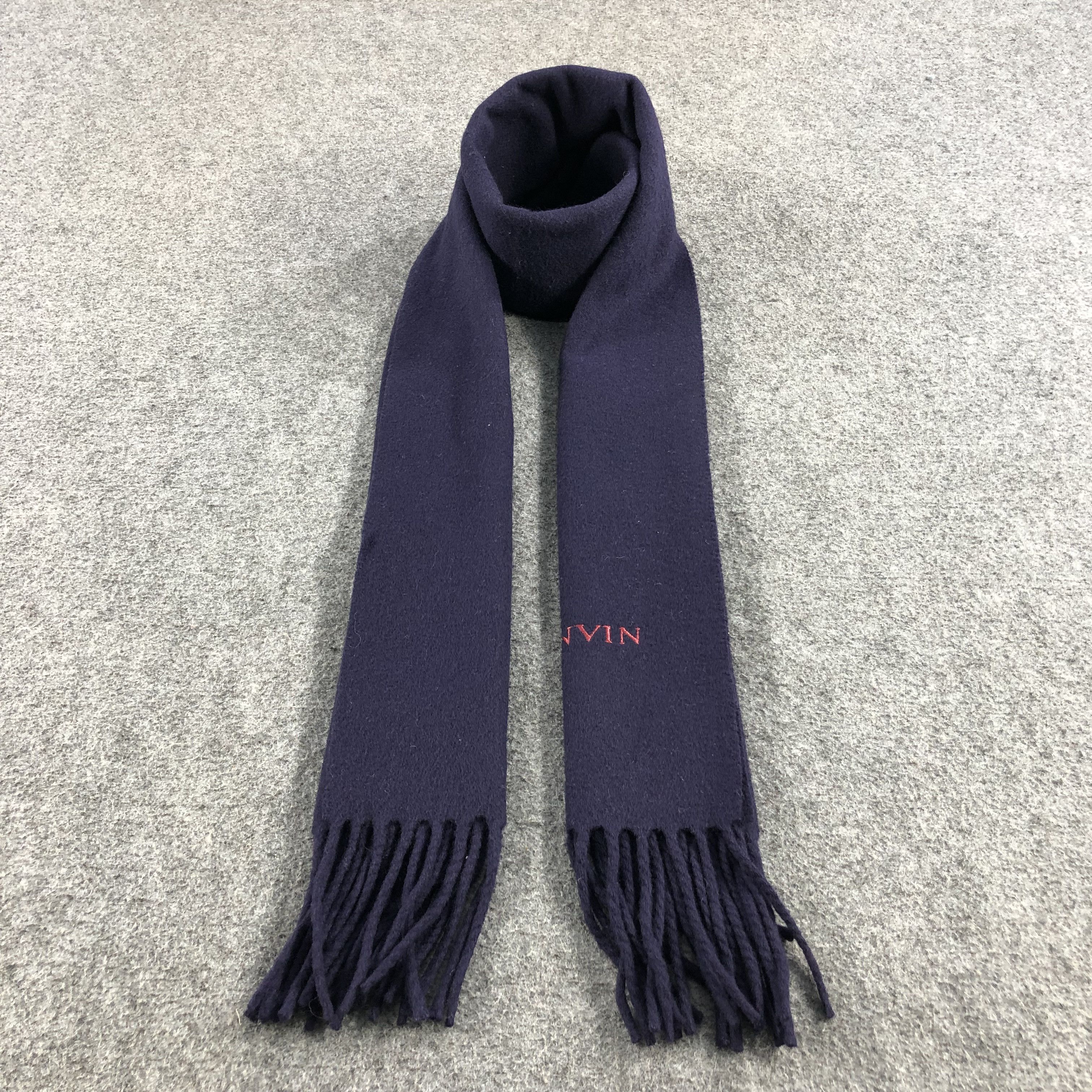 Lanvin Lanvin Wool Scarf Muffler V795 Size ONE SIZE - 1 Thumbnail