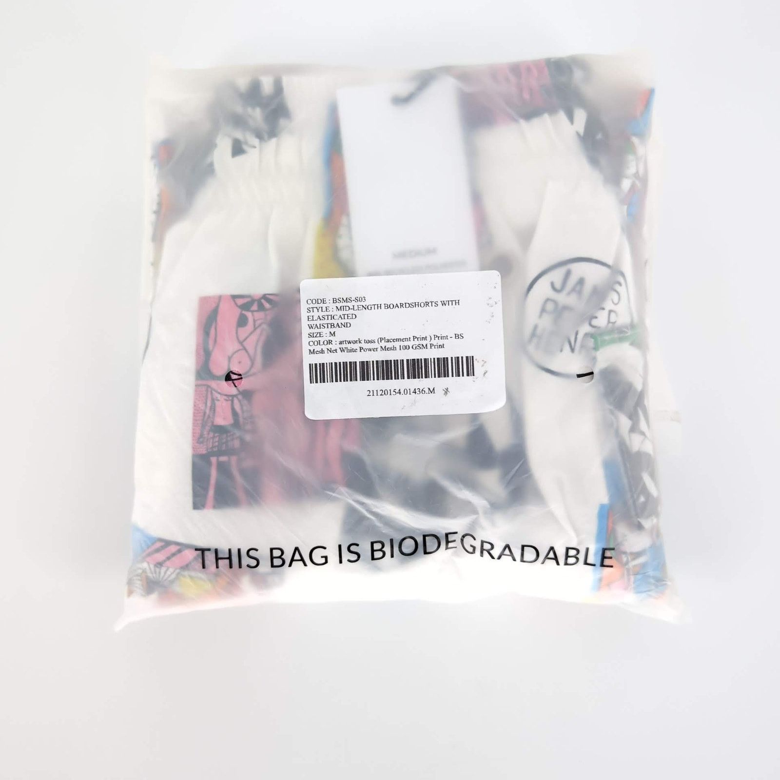 Other NWT​ Swiminista Swim Trunks Mid-Length Board Shorts - Size M Size US 32 / EU 48 - 14 Thumbnail