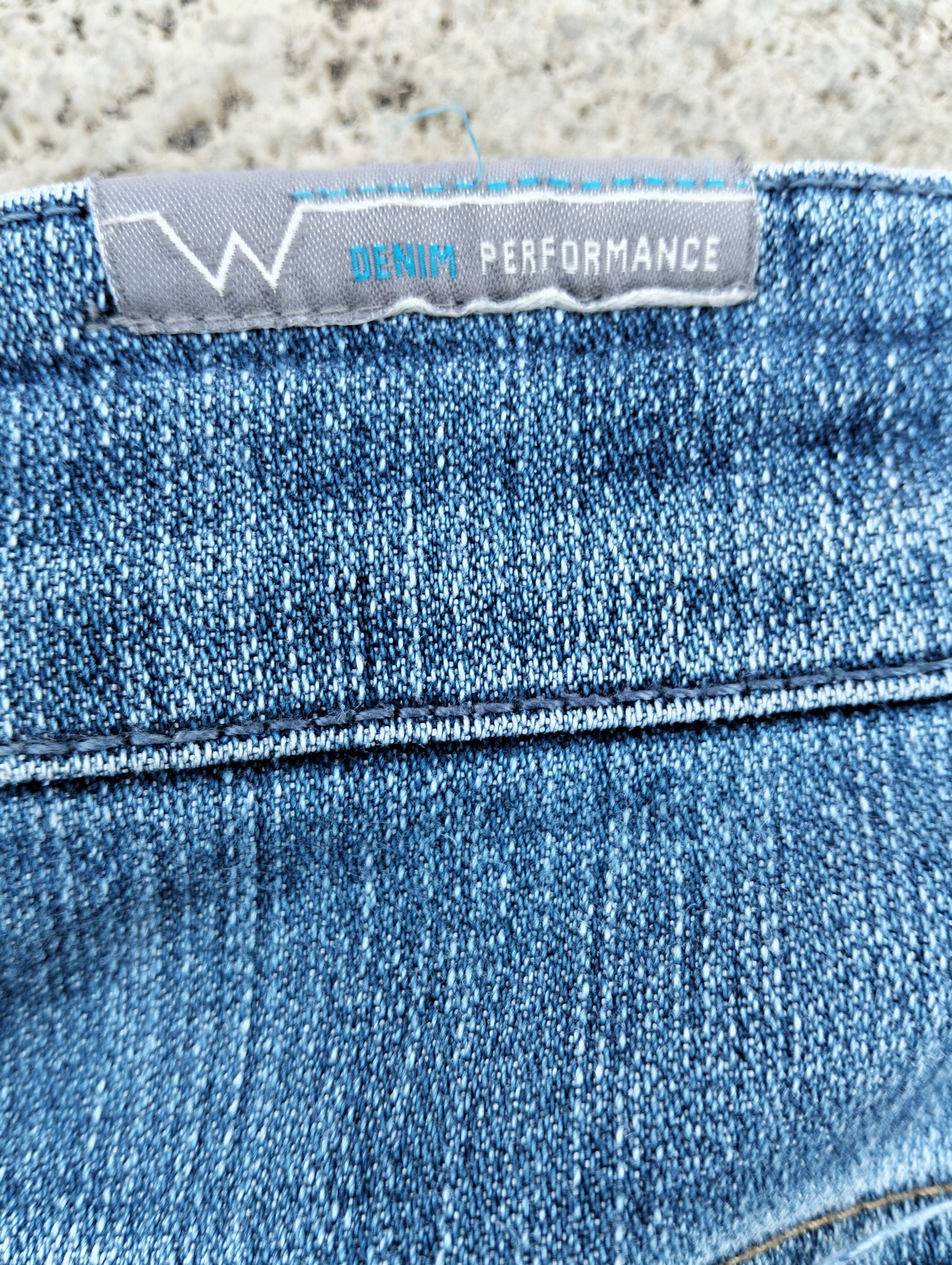 Vintage × Wrangler 🔥 90's Wrangler Spencer distressed Patched Jeans 🔥 Size US 34 / EU 50 - 9 Thumbnail