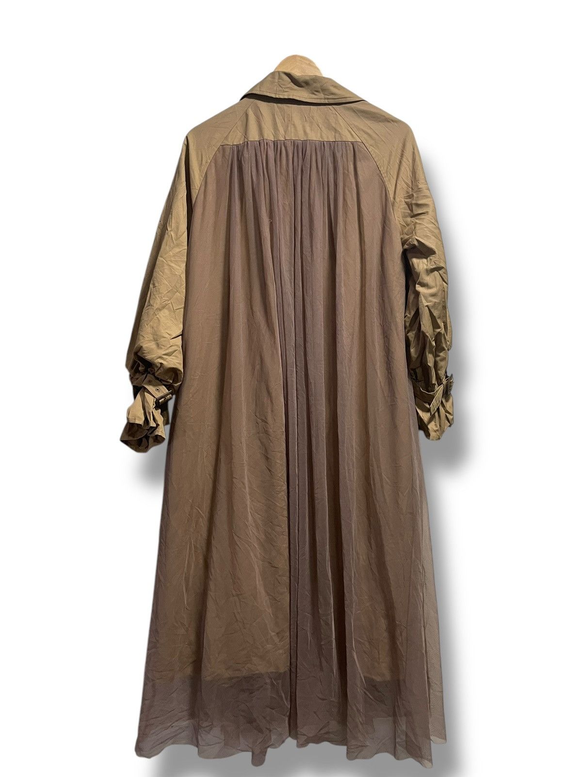Japanese Brand × Vintage Japanese Brand Fashionable BackLace Down Coat (96) Size XS / US 0-2 / IT 36-38 - 6 Thumbnail