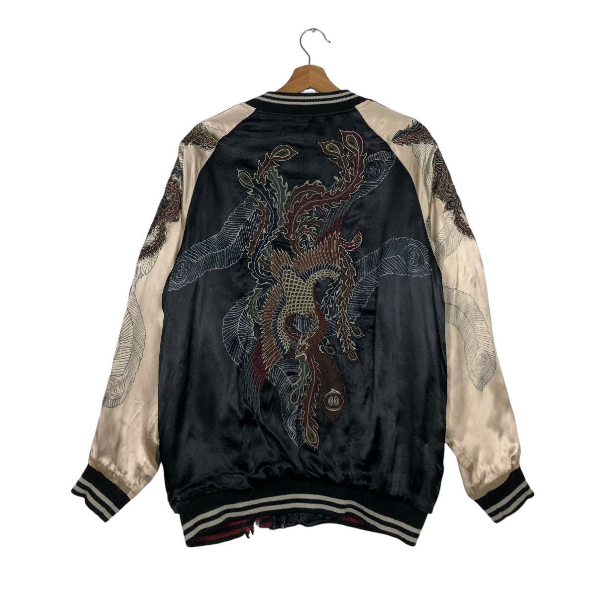 Japanese Brand 🔥VINTAGE REVERSIBLE JACKET SUKAJAN SOVEINER EMBROIDERRED Size US M / EU 48-50 / 2 - 10 Thumbnail
