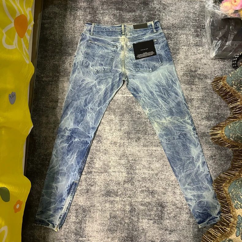 Fear of God Fear of God Blue water corrugated jeans Size US 34 / EU 50 - 8 Thumbnail