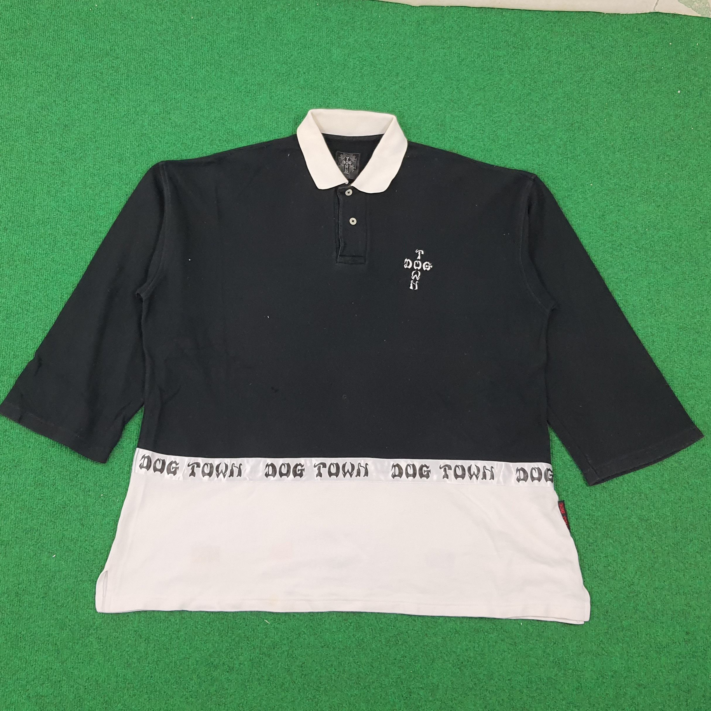 Vintage Vintage Dogtown American Streetwear Polo Shirt Size US XXL / EU 58 / 5 - 1 Thumbnail
