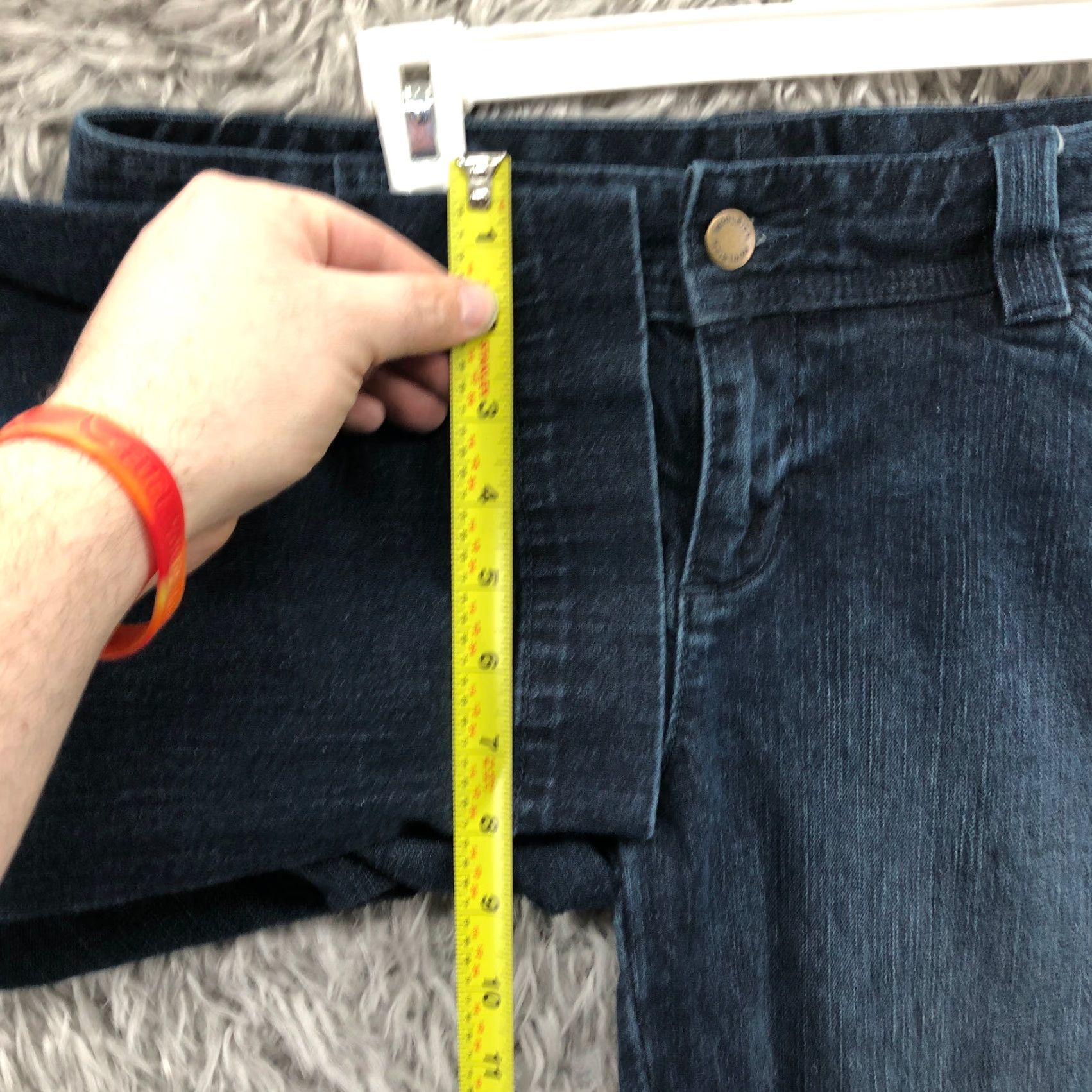 Vintage Woolrich Jeans Capri Women Regular Denim Blue 28 4 Mid Rise 5-Pocket Distressed No Vintage No Size 27" / US 4 / IT 40 - 4 Thumbnail