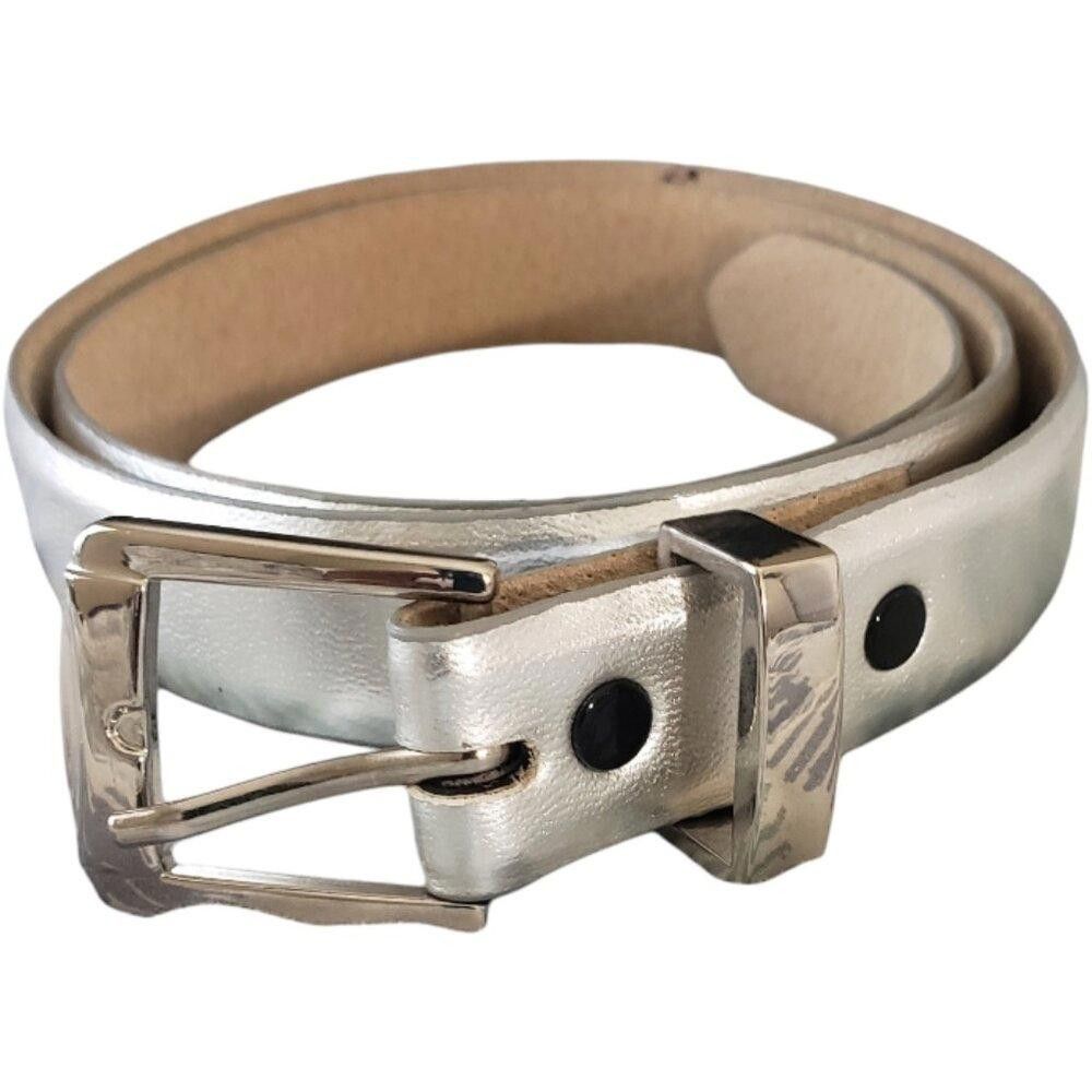 Designer Ladies Vintage Silver Belt Size ONE SIZE - 1 Thumbnail