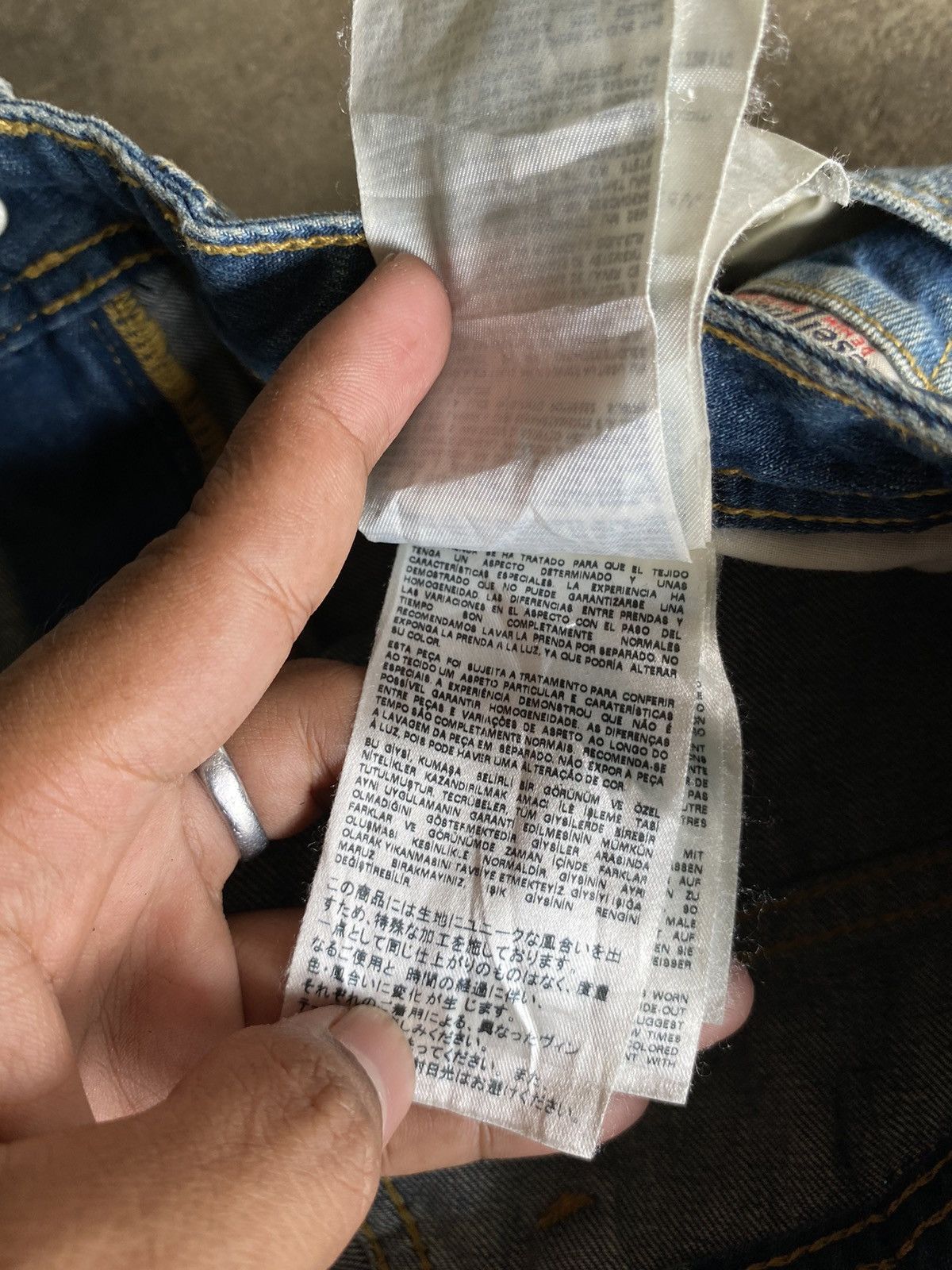 Diesel DIESEL RIPED DENIM PANTS Size 27" / US 4 / IT 40 - 17 Thumbnail