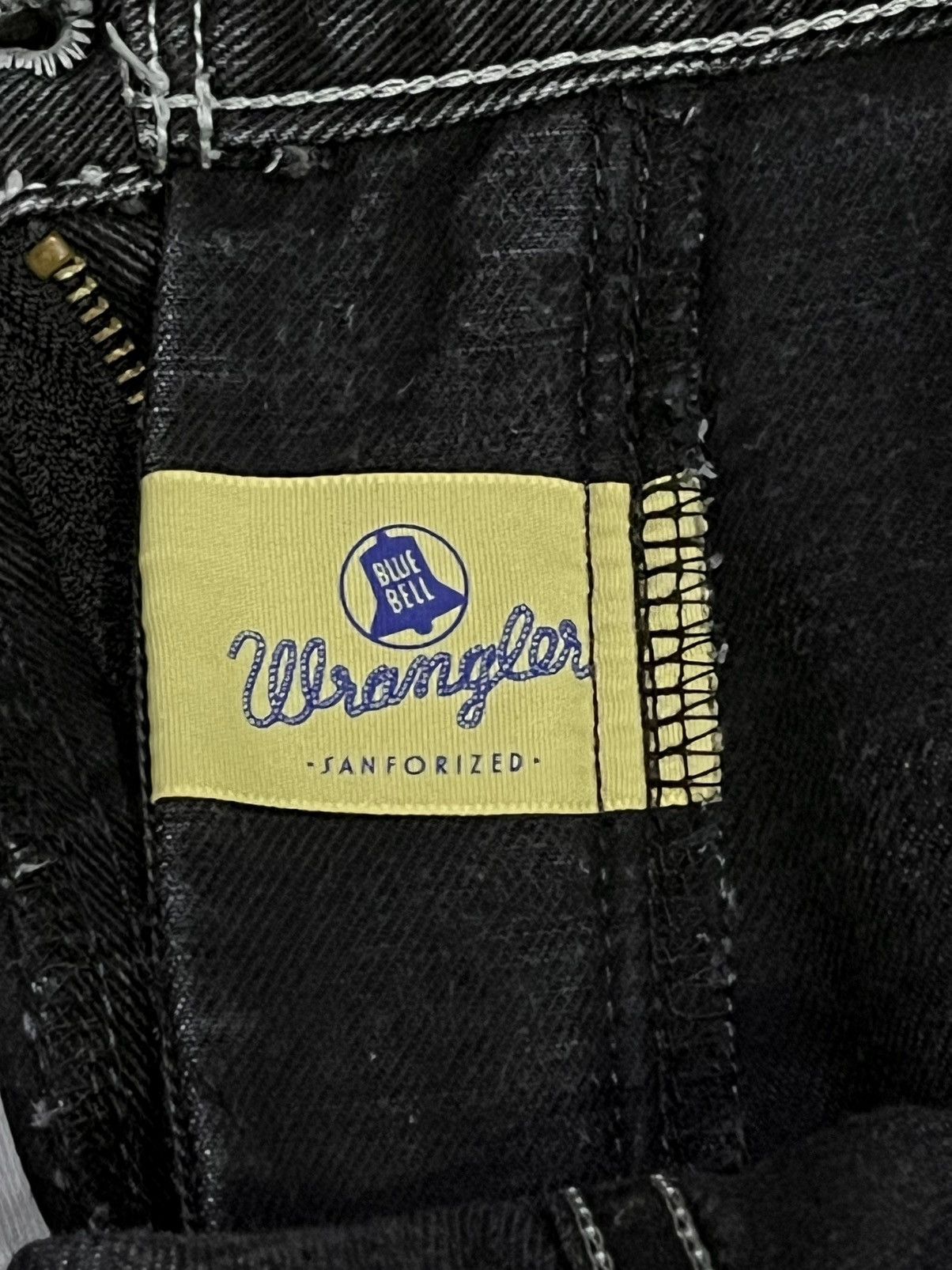 Wrangler 🔥WRAGLER x RODEO BEN TAILOR Clawmark Blasting Black Flare Size US 31 - 11 Thumbnail