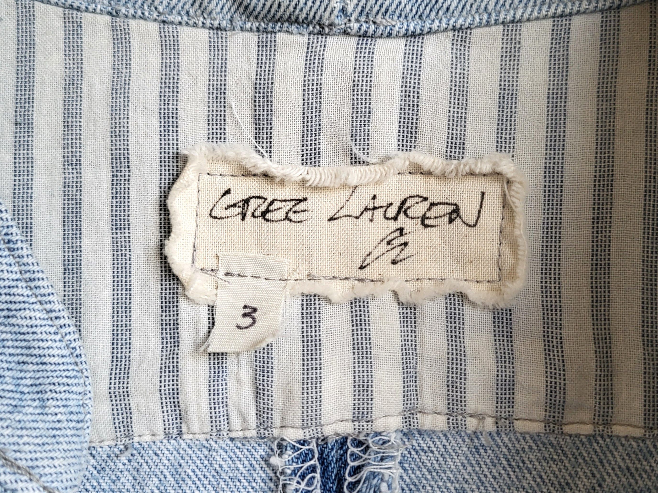 Greg Lauren GREG LAUREN 50/50 Denim Blue Birdwell Studio Denim Shirt Size US M / EU 48-50 / 2 - 3 Thumbnail