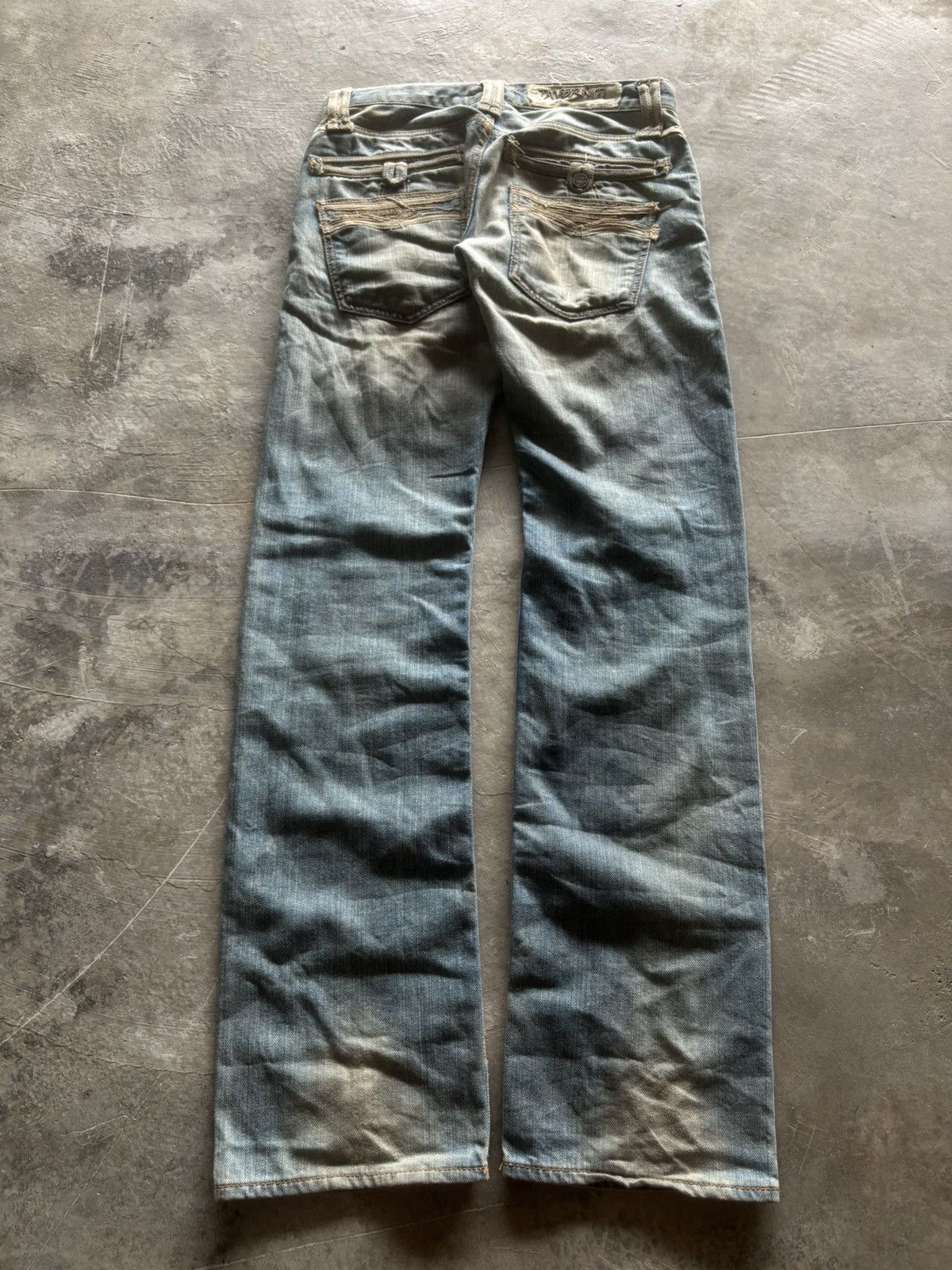 Jimmy Taverniti jimmy taverniti slim rusty mudmax wash jeans hedi style Size US 30 / EU 46 - 14 Thumbnail