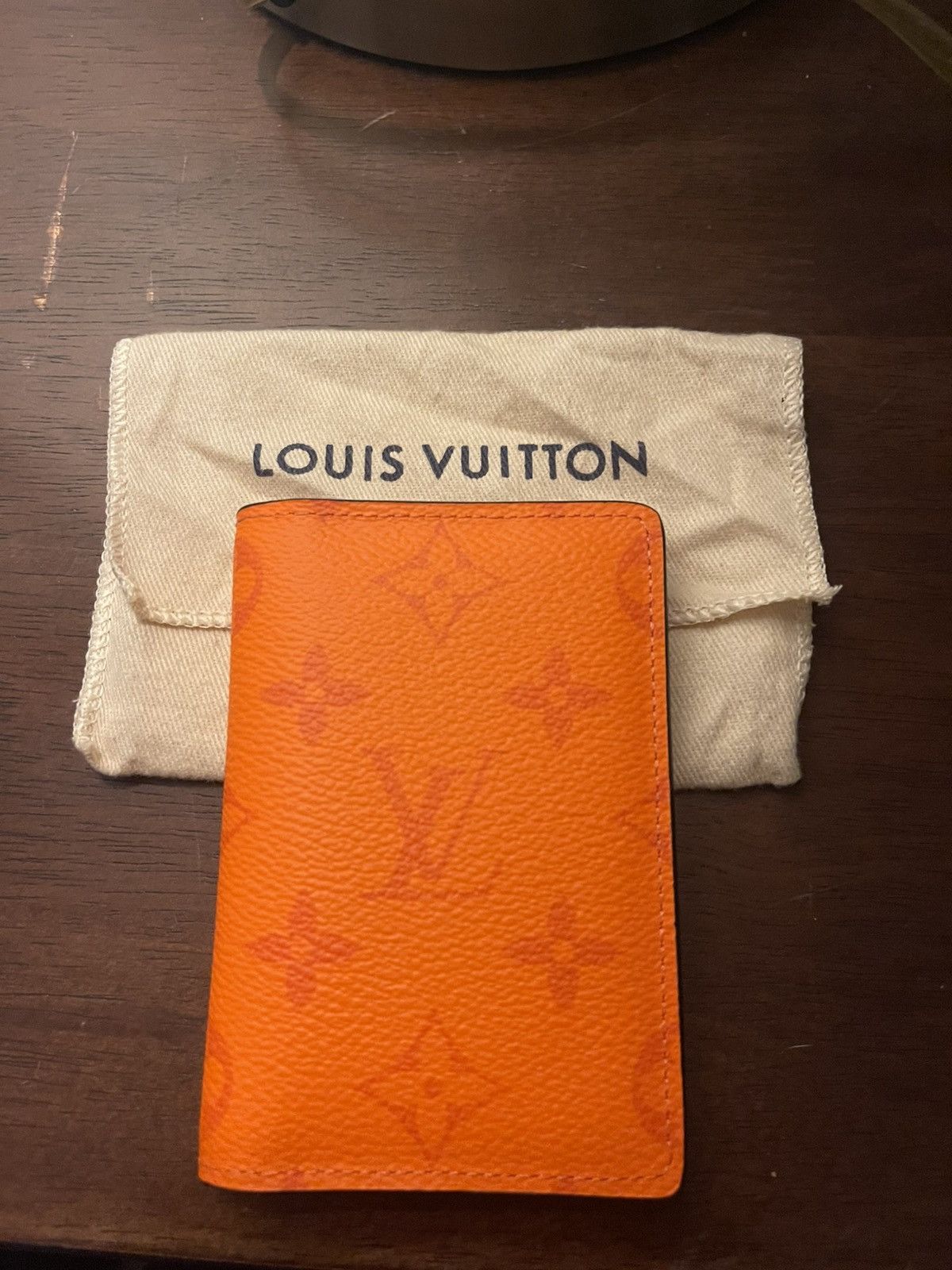 Louis Vuitton Louis Vuitton Taigarama Tangerine Pocket Organizer Wallet Size ONE SIZE - 1 Thumbnail