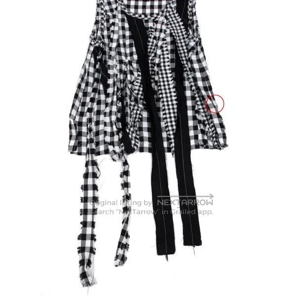 Comme des Garcons Comme Des Garcons Black and white vintage plaid tie vest t Size S / US 4 / IT 40 - 7 Thumbnail