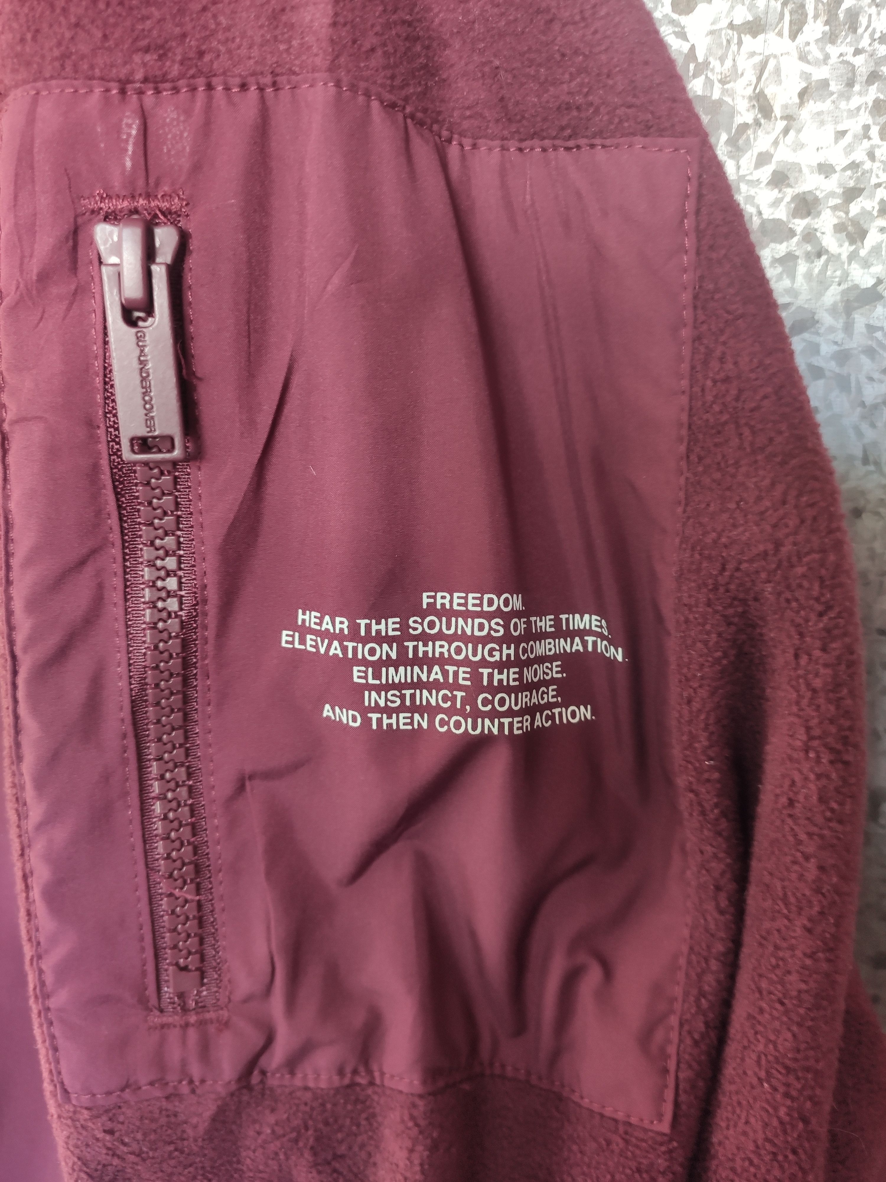 GU × Undercover 🔥 GU X Undercover sweater fleece zipper Size US L / EU 52-54 / 3 - 5 Thumbnail