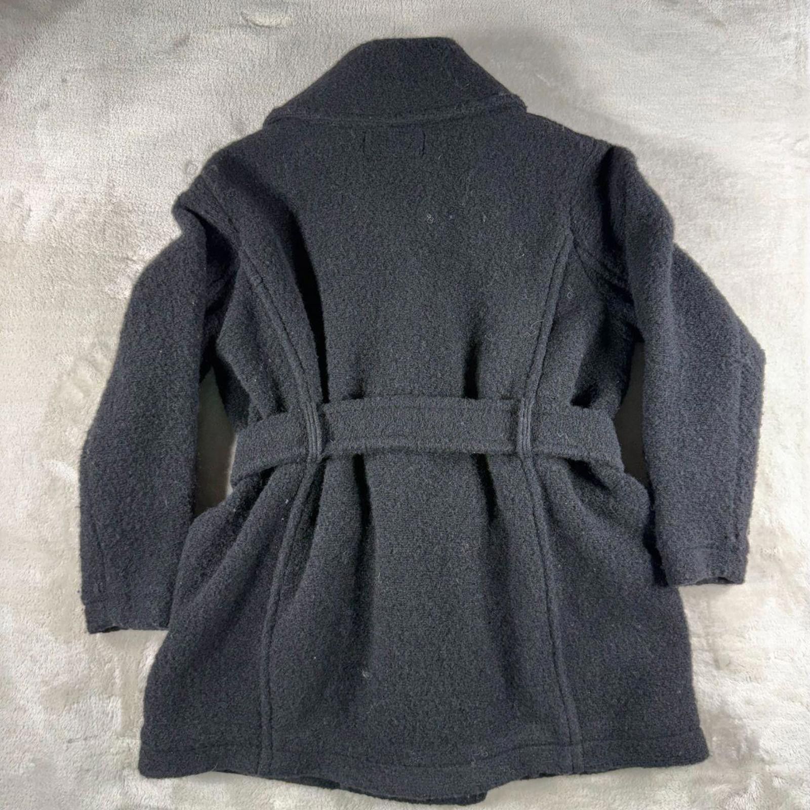 Lauren Ralph Lauren Ralph Lauren Women's XXS Black Denim & Supply Big Coat Size XXS / US 00 / IT 34 - 5 Thumbnail
