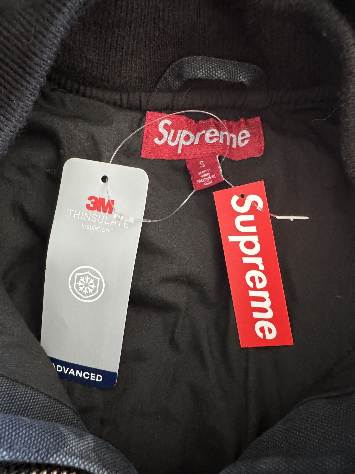 Supreme Supreme black flag work jacket size small Size US S / EU 44-46 / 1 - 3 Thumbnail
