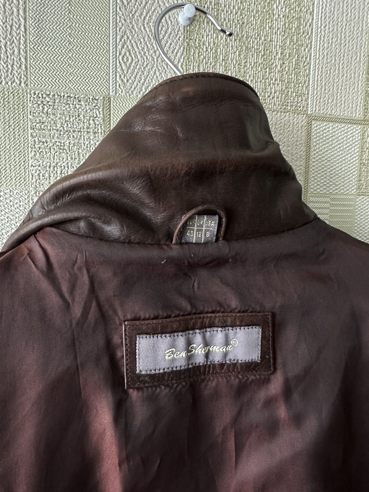 Ben Sherman Ben Sherman women’s learher jacket size S good cond Size M / US 6-8 / IT 42-44 - 13 Thumbnail