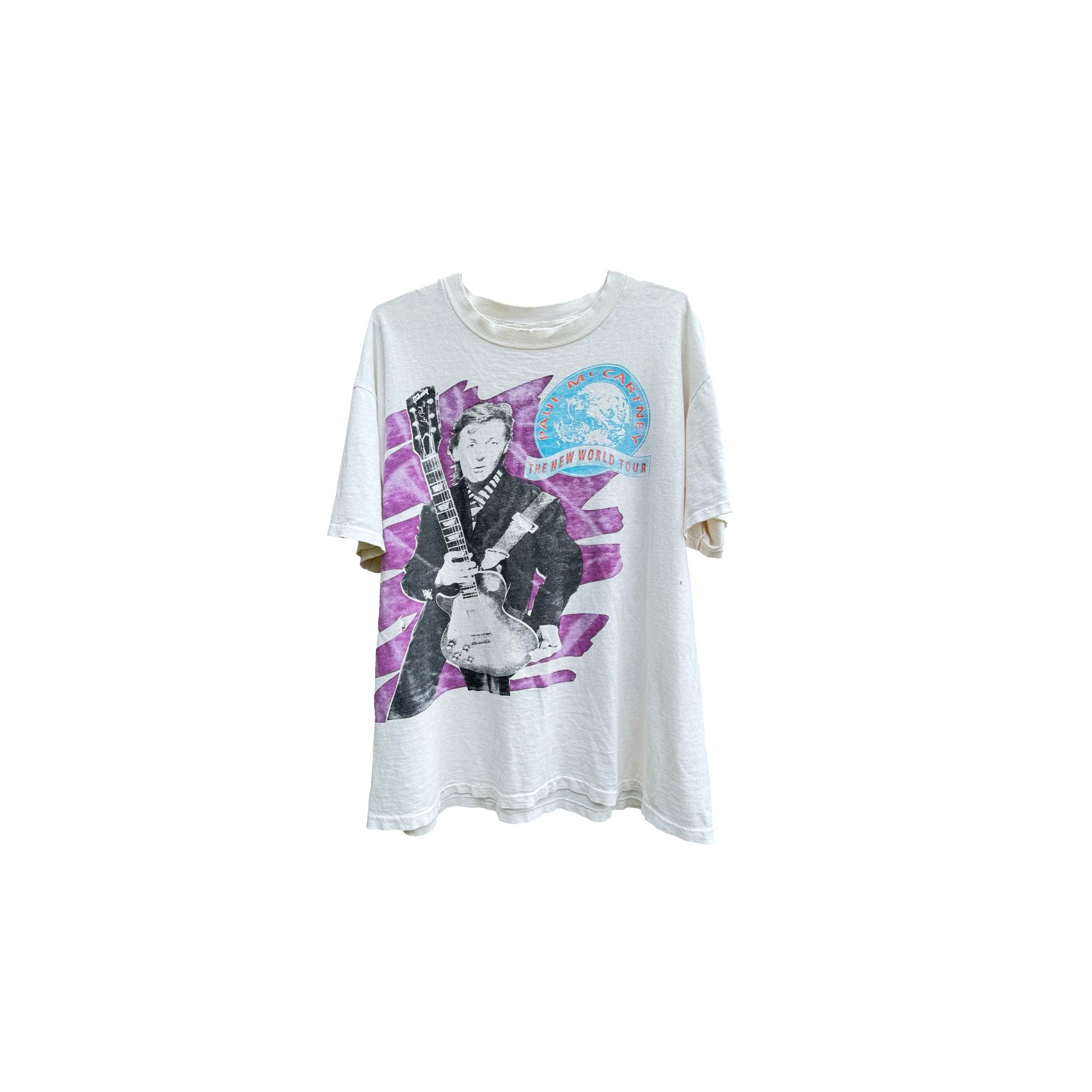Vintage Paul Mccartney World Tour Tee Size US L / EU 52-54 / 3 - 1 Thumbnail