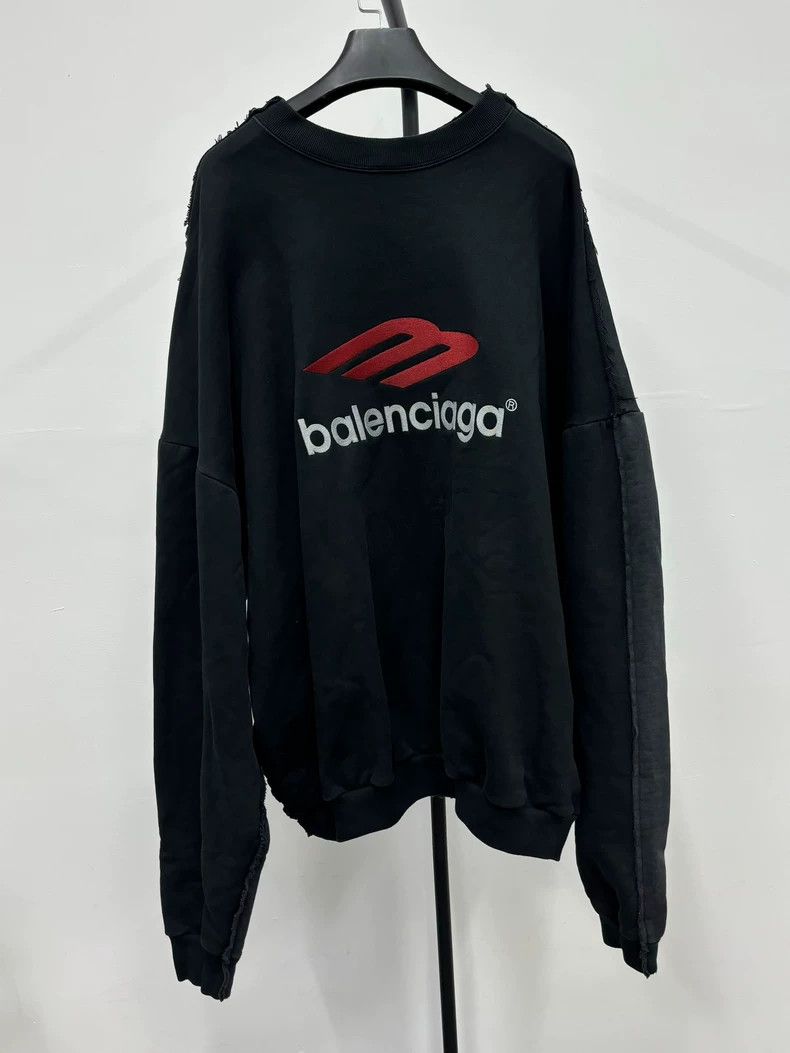 Balenciaga Balenciaga 24ss Tape 3 B 2-in-1 Patchwork Wash Break Long S Size US XXS / EU 40 - 2 Thumbnail