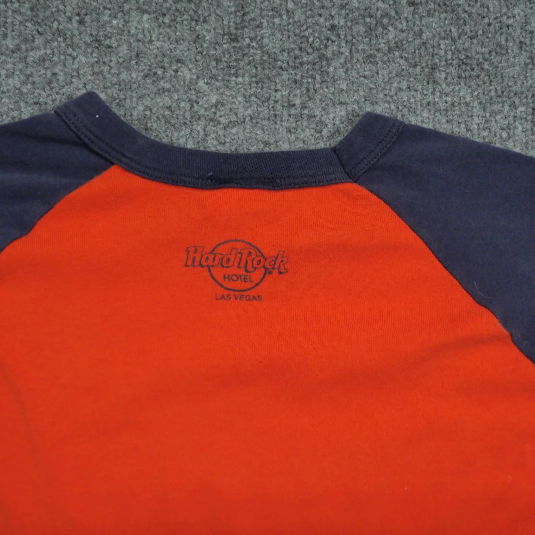 Hard Rock Cafe VINTAGE Hard Rock Cafe T Shirt Womens L Orange Las Vegas Y2K Size L / US 10 / IT 46 - 6 Thumbnail
