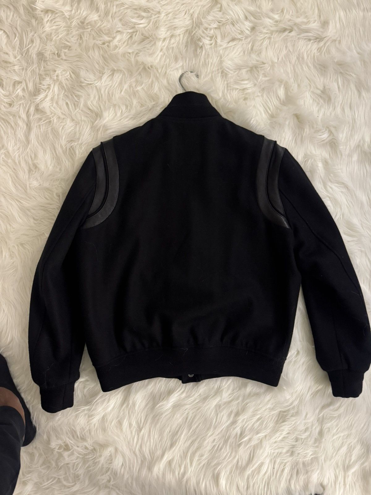 Saint Laurent Paris Black Teddy Jacket Size US L / EU 52-54 / 3 - 4 Thumbnail