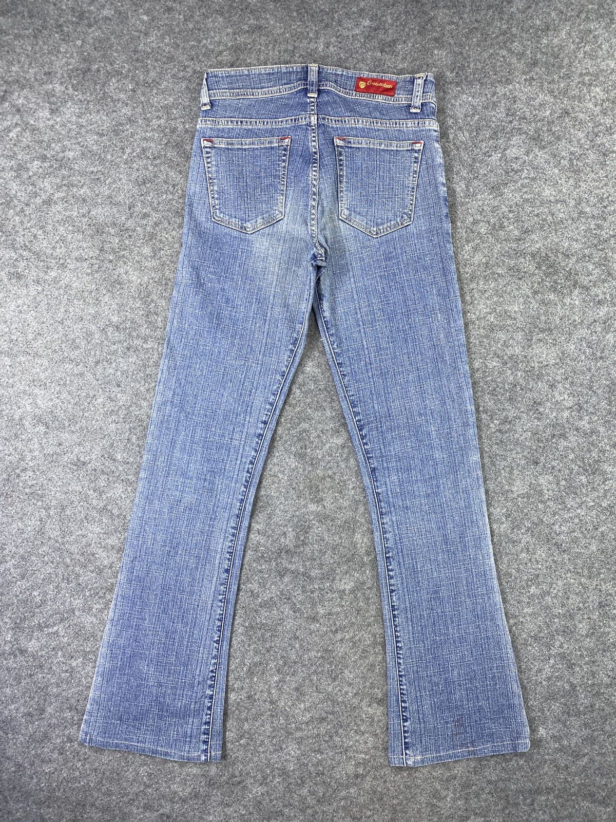 Japanese Brand Flare Jeans C-Seventeen Bootcut Denim pants - J1022 Size 27" / US 4 / IT 40 - 4 Thumbnail