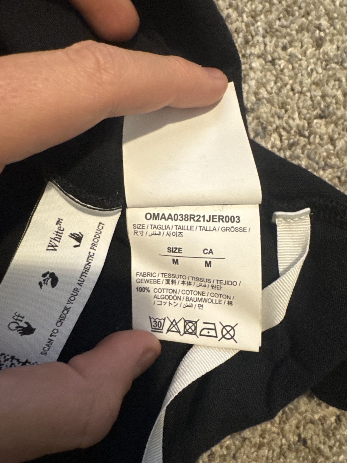 Off-White Off-White Caravaggio graphic t-shirt Size US M / EU 48-50 / 2 - 4 Thumbnail