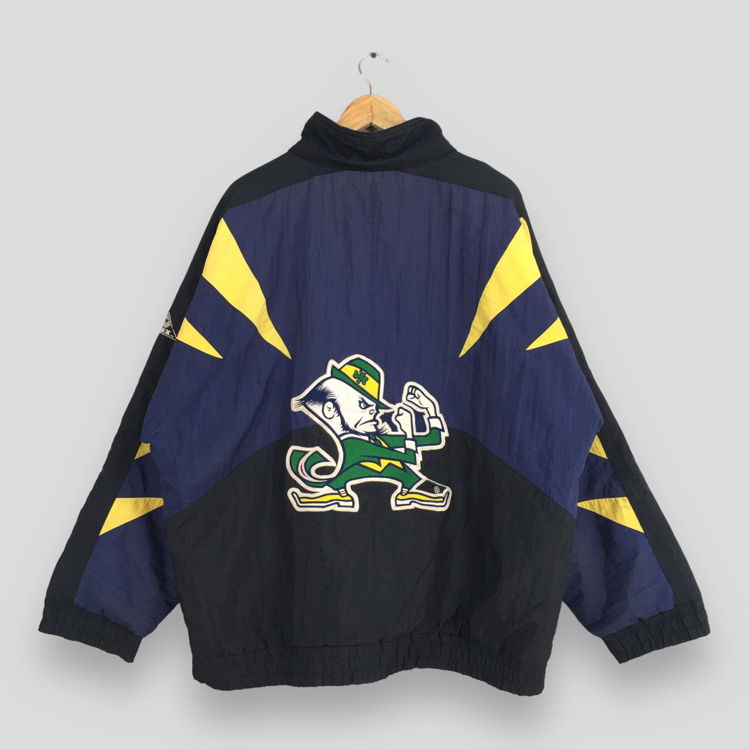 Apex One Vintage 90's Notre Dame Fighting Irish ND Ncaa Jacket XL Size US XL / EU 56 / 4 - 7 Thumbnail