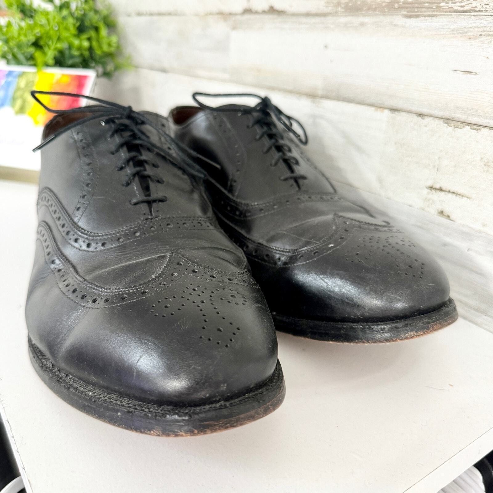 Allen Edmonds Allen Edmonds Longwing Blucher Derby Oxford Dress Shoes 10.5 Size US 10.5 / EU 43-44 - 5 Thumbnail