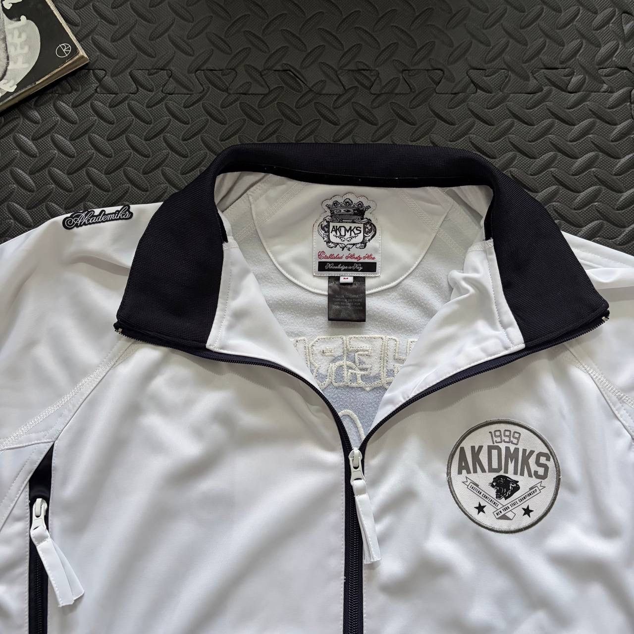 Akademiks Akademiks Zip Track Jacket Rap Hip-Hop Y2k Size US M / EU 48-50 / 2 - 5 Thumbnail