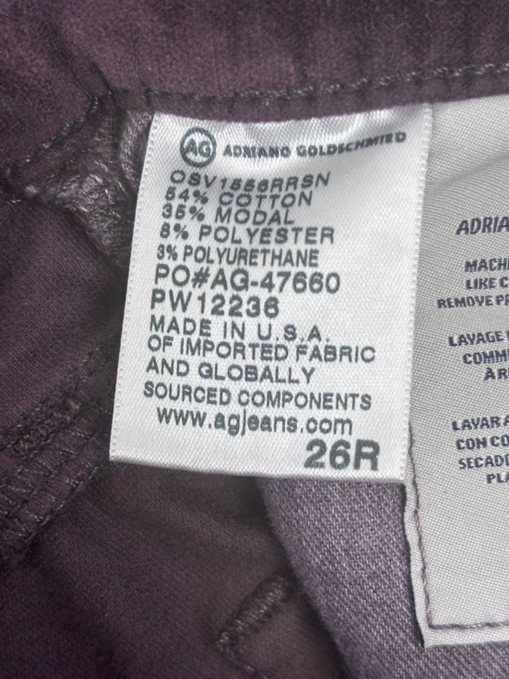 Anthropologie Anthropologie Adriano Goldschmied Stevie Ankle Pants, Sz26, Size 28" / US 6 / IT 42 - 11 Thumbnail