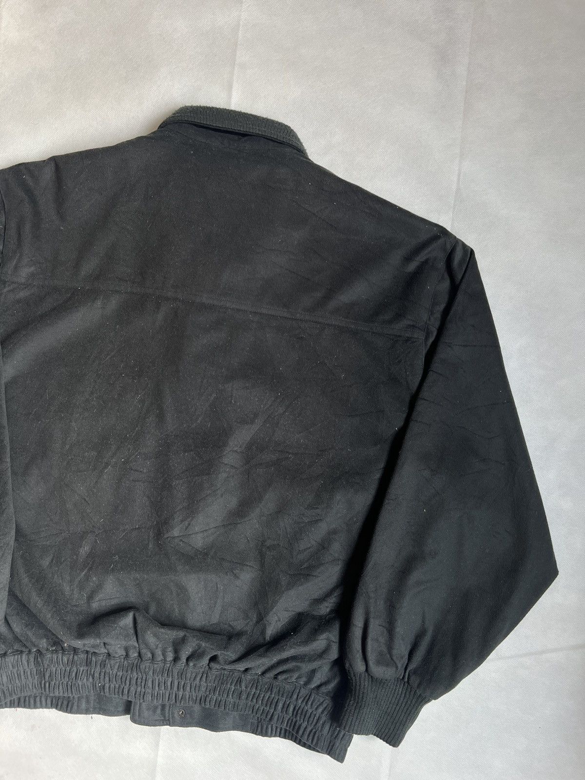 Vintage Vintage Gulk Wool Black Japanese Bomber Jacket Size US M / EU 48-50 / 2 - 11 Thumbnail