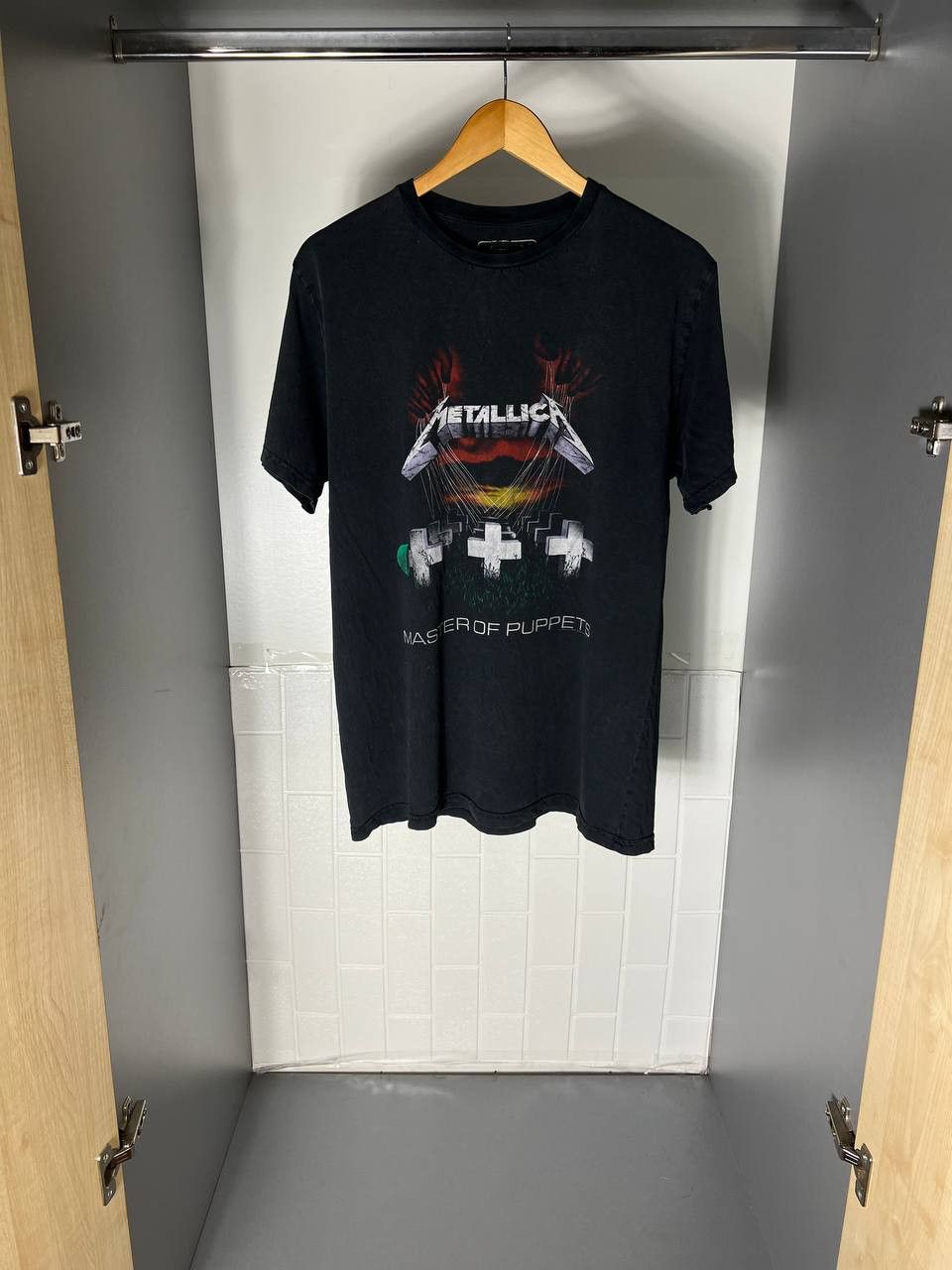 Band Tees VINTAGE METALLICA WORLD TOUR ROCK T-SHIRT METAL Y2K 90s Size US L / EU 52-54 / 3 - 3 Thumbnail
