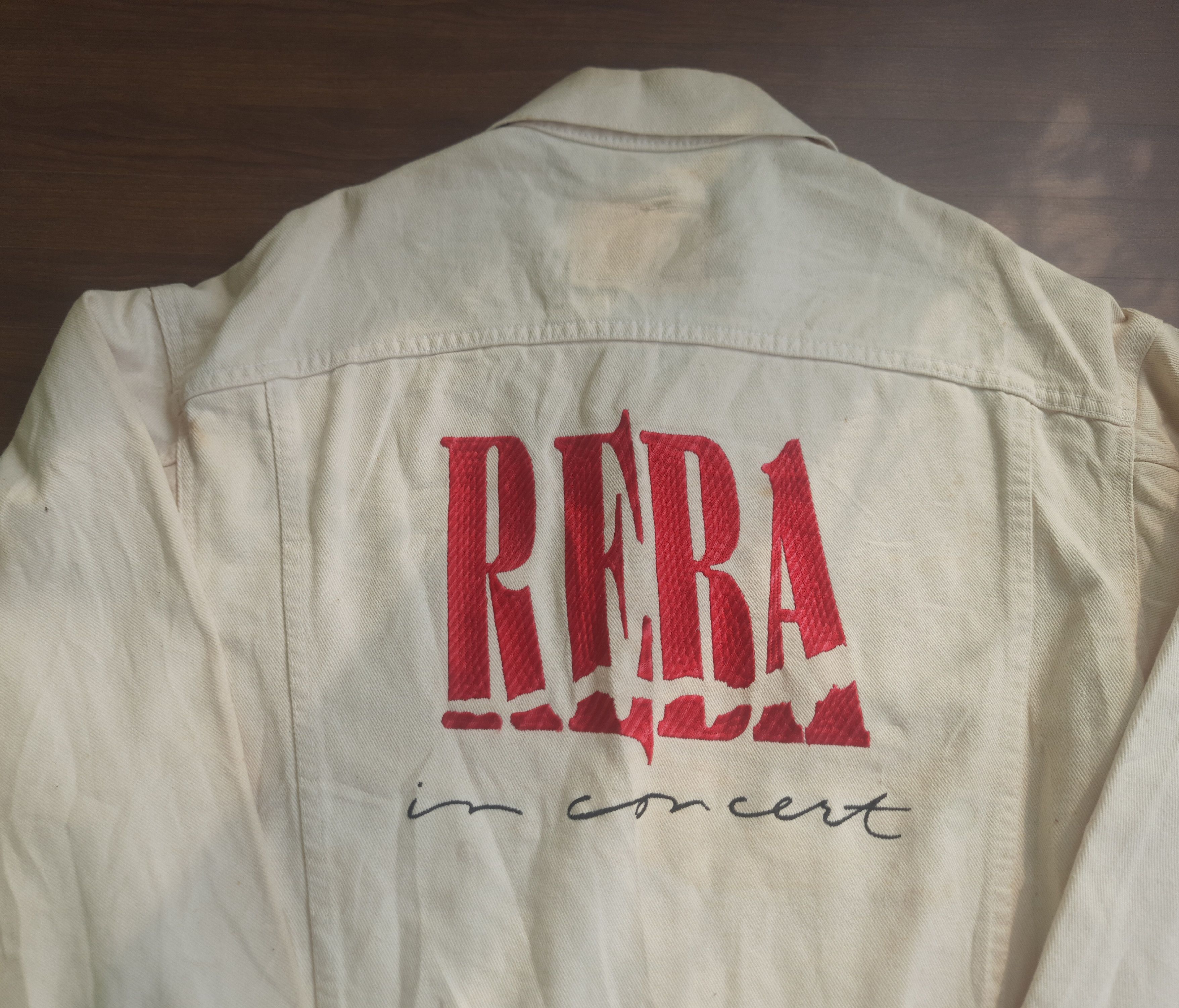 Vintage Vintage REBA in Concert Denim Jacket with signed Size US L / EU 52-54 / 3 - 5 Thumbnail