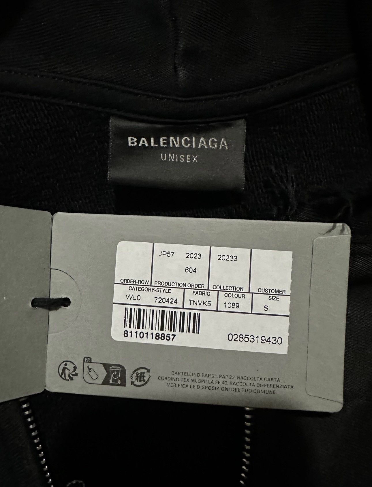Balenciaga Balenciaga Mud Gaffer Graffiti Zip Hoodie Sz.S Size US S / EU 44-46 / 1 - 6 Thumbnail