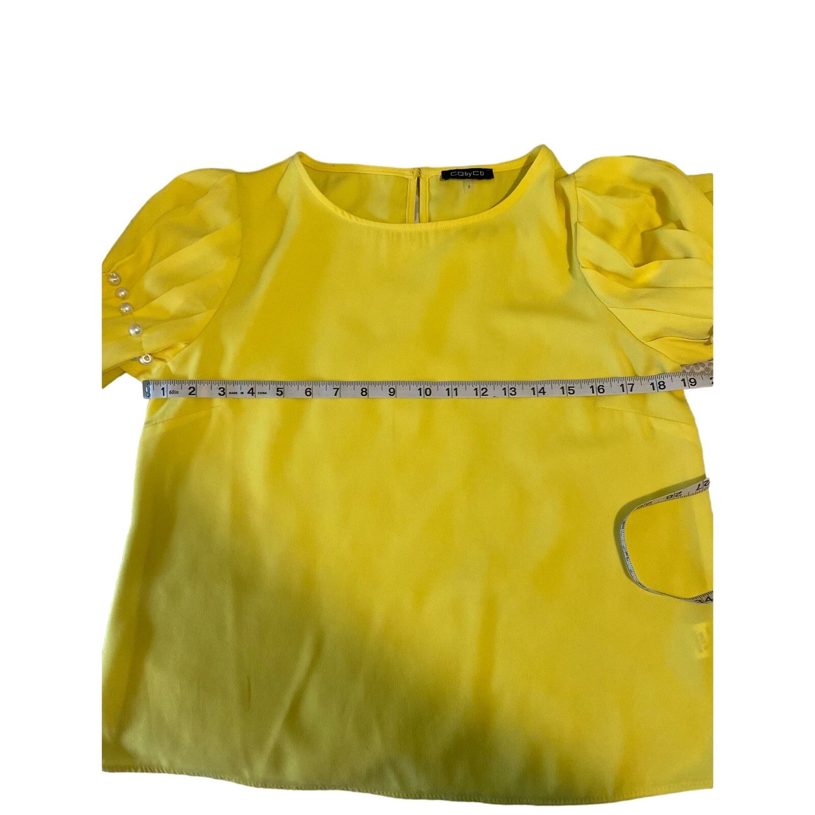 & Other Stories Elegant yellow shirt with pleated sleeves size small by CQ Size S / US 4 / IT 40 - 11 Thumbnail