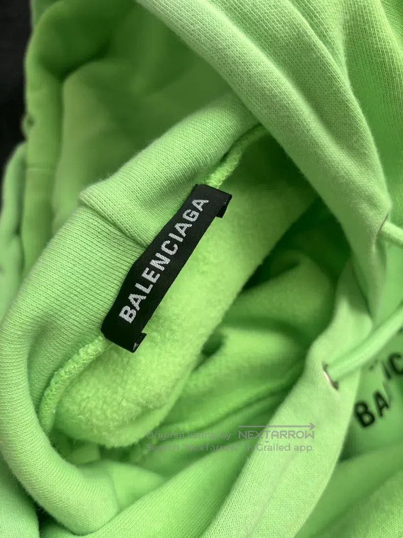 Balenciaga Balenciaga Green hooded sweater Size US XS / EU 42 / 0 - 3 Thumbnail