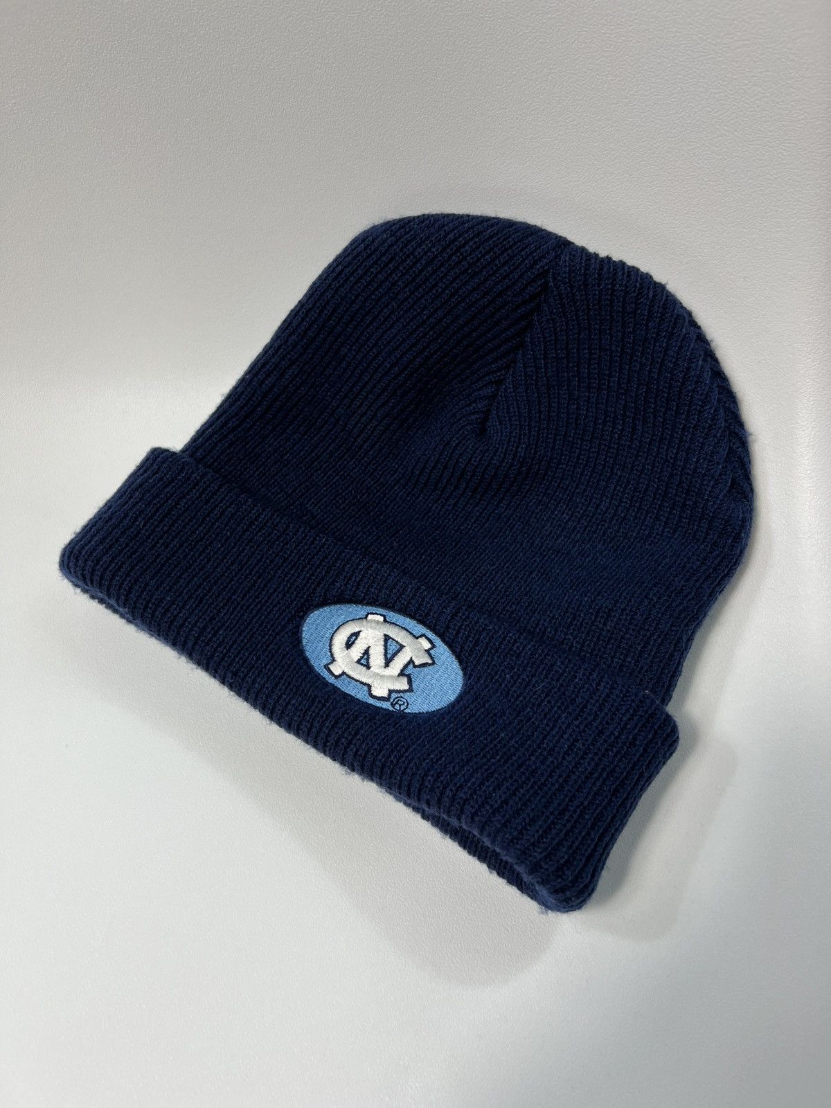 Nike Nike UNC Tar Heels Beanie Navy Double Sided Swoosh NC Cuff Size ONE SIZE - 4 Thumbnail