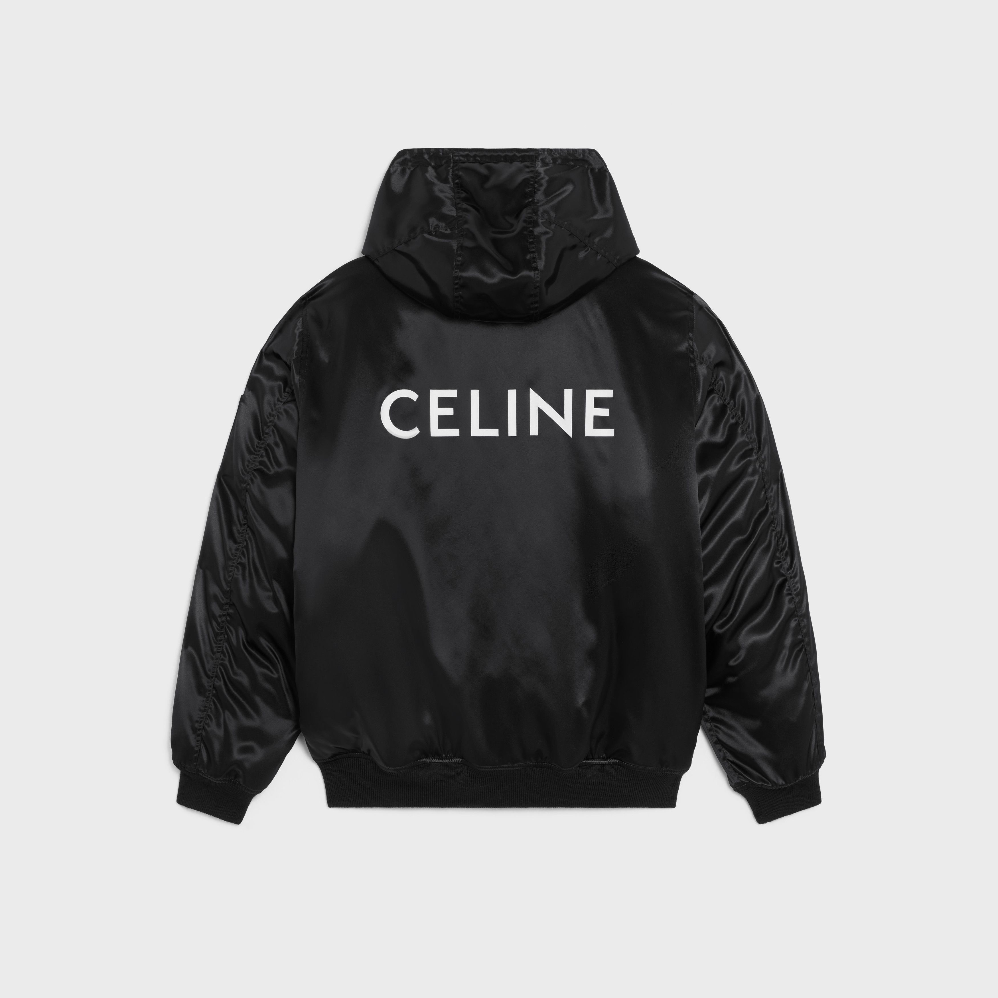 Celine o1bcso1str1025 2W749048S Bomber Jacket in Black Size US S / EU 44-46 / 1 - 2 Thumbnail